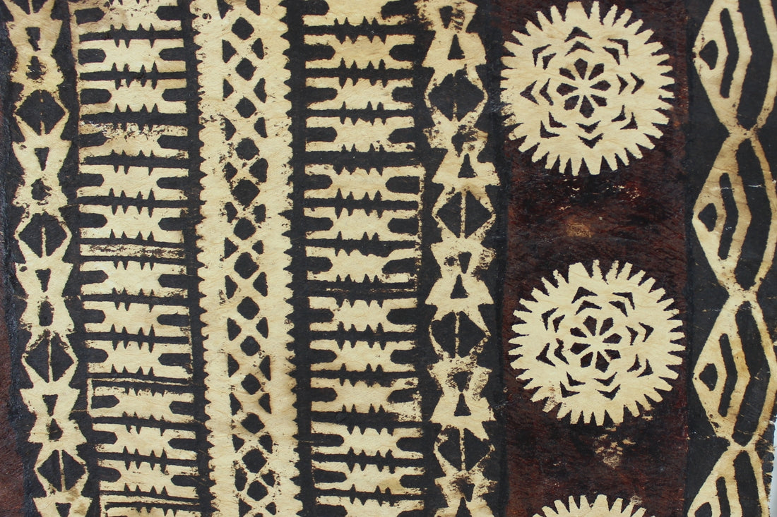 Vatulele Fiji Tapa Masi Barkcloth
