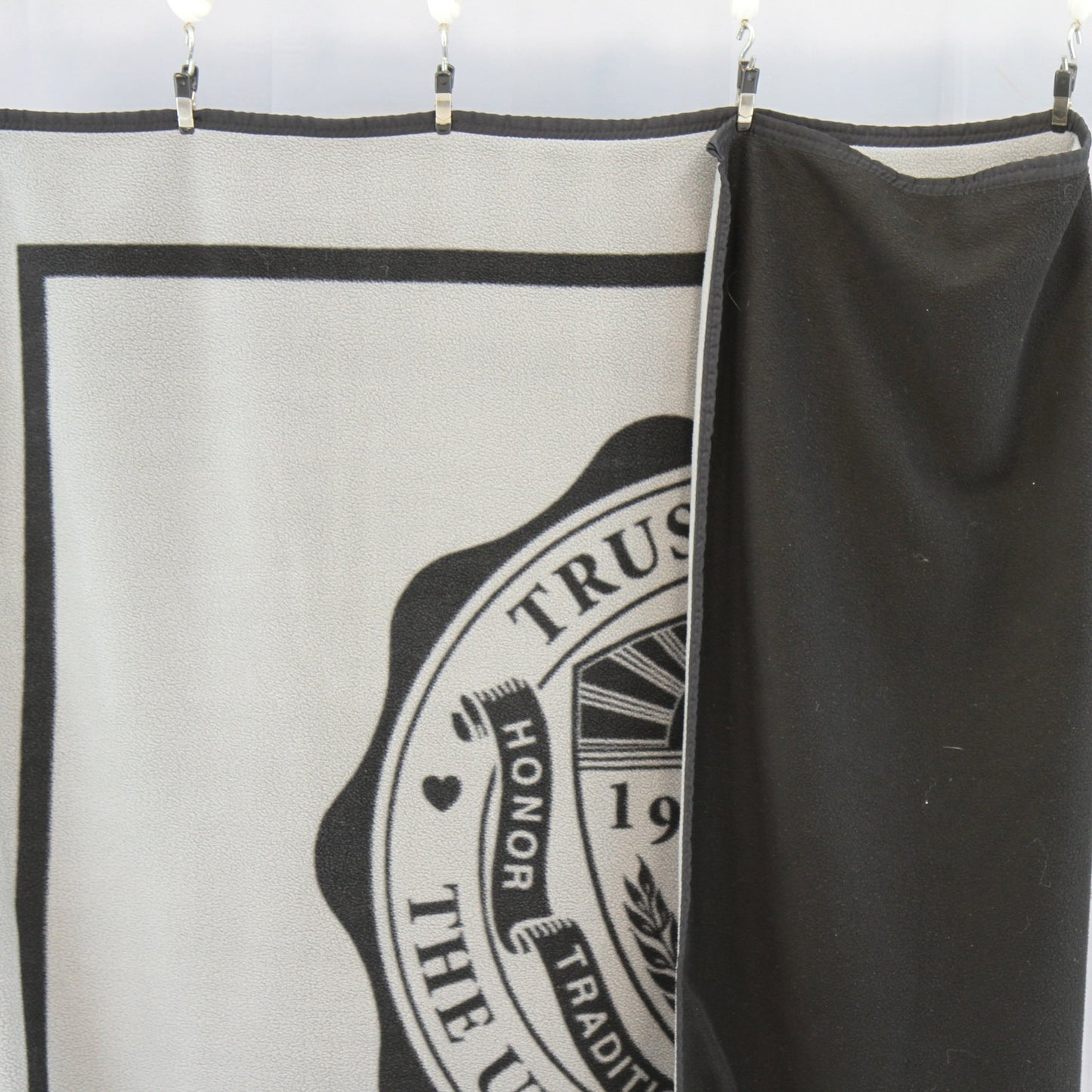 Vintage Victoria's Secret University ofPink Reversible Blanket Throw 52"W X 72"L