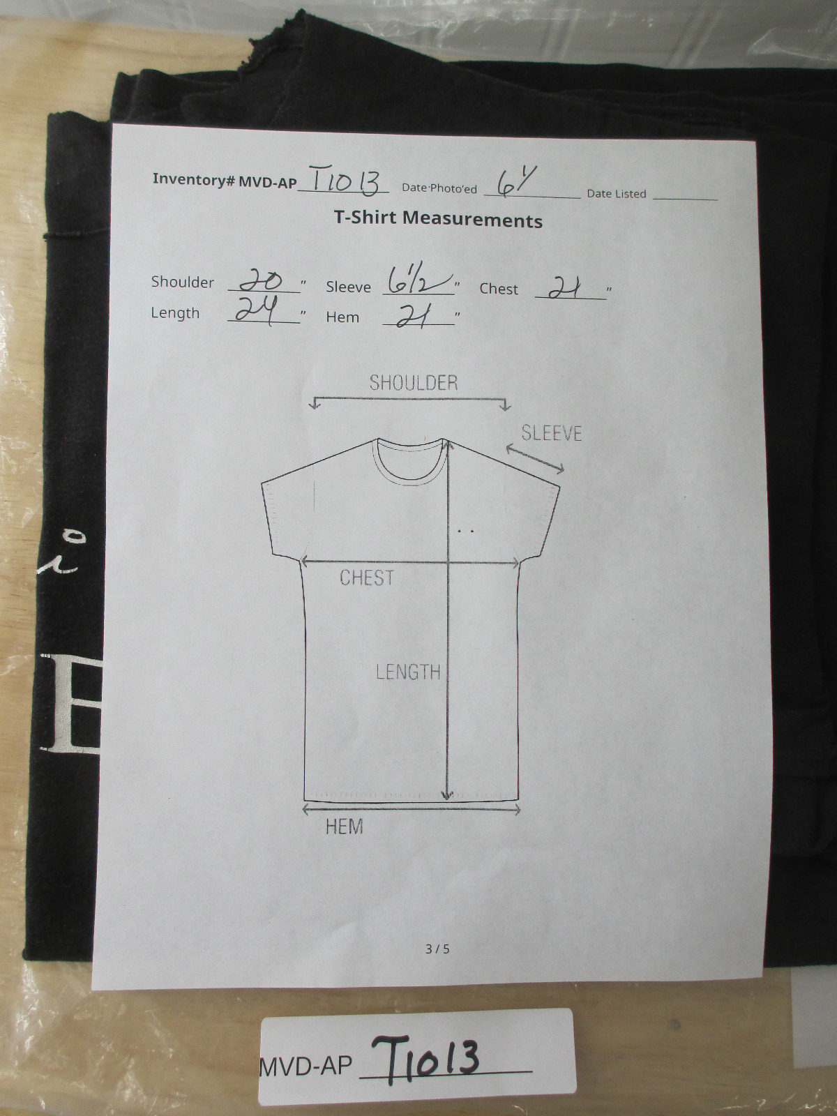 Vintage "Roadie" Tee Shirt Al DiMiola Project 1988 XL