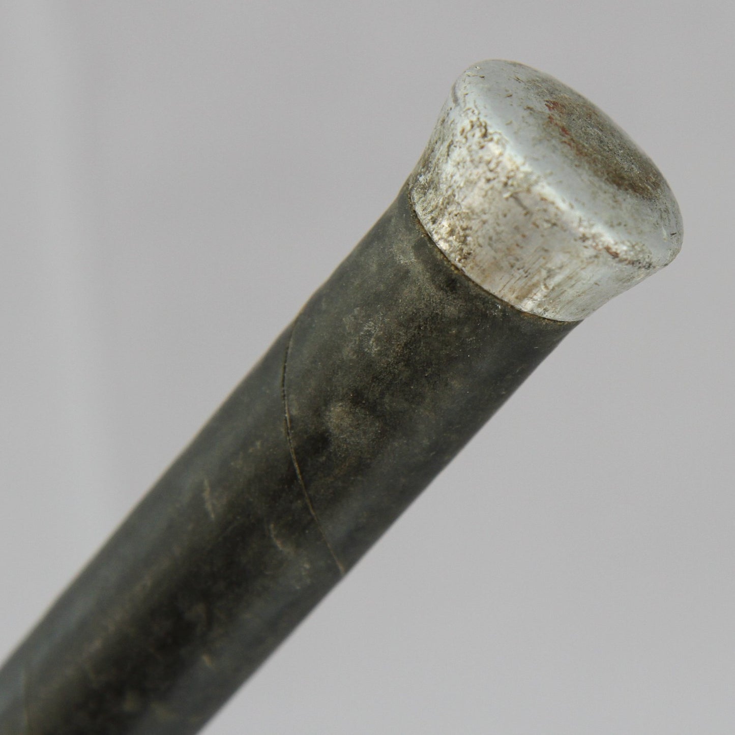 Vintage Champion Chrome Plated Hickory Shaft Leather Grip No 10 Putter
