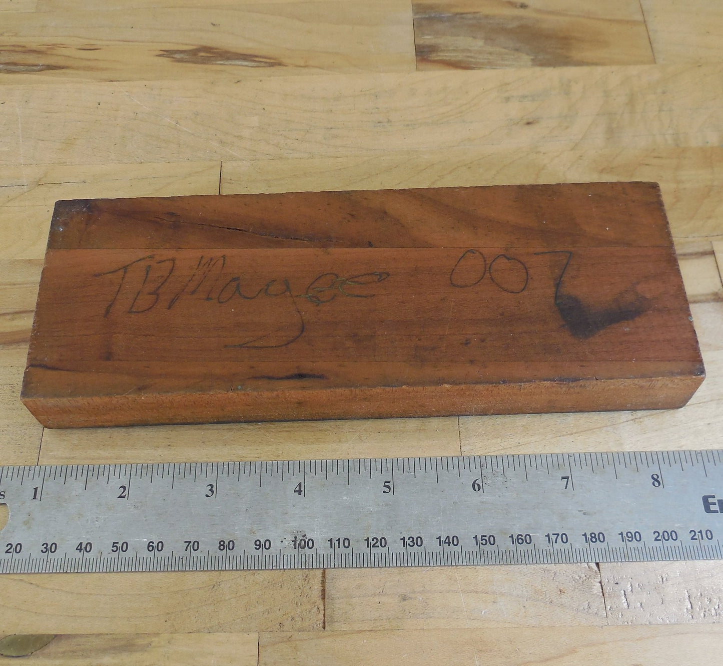 Vtg Letter Press Block "Congratulations" Baby Birth 2.75" x 7.5"