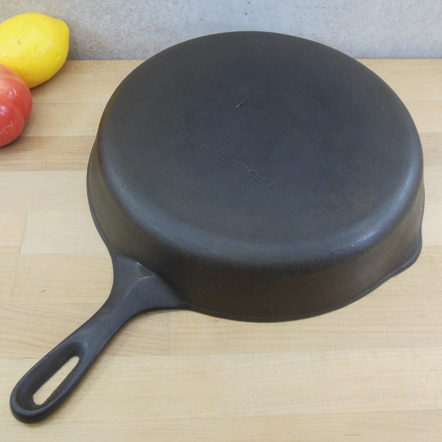 Wagner Ware Unbranded 11-3/4" Cast Iron Skillet #10 vintage