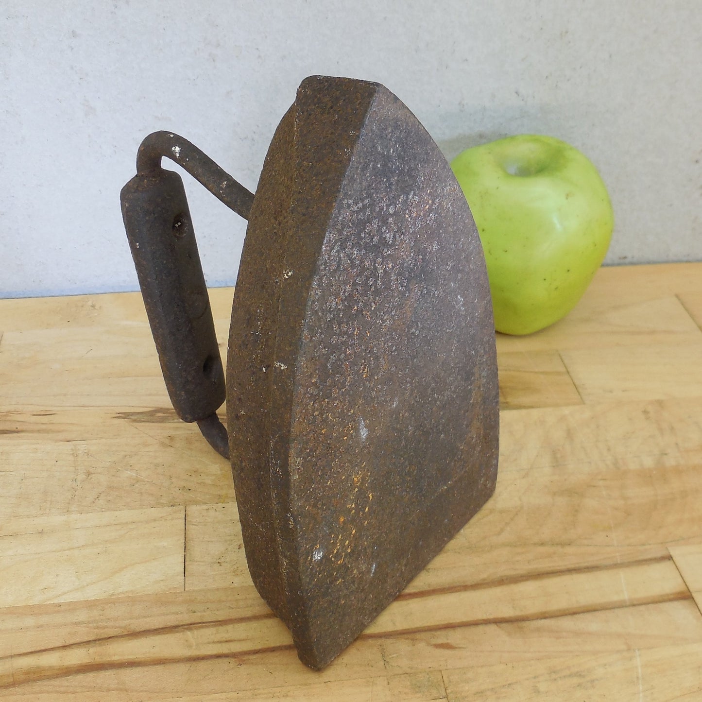 Unbranded Rustic Antique #8 SAD Iron Door Stop 7.3 Lbs.