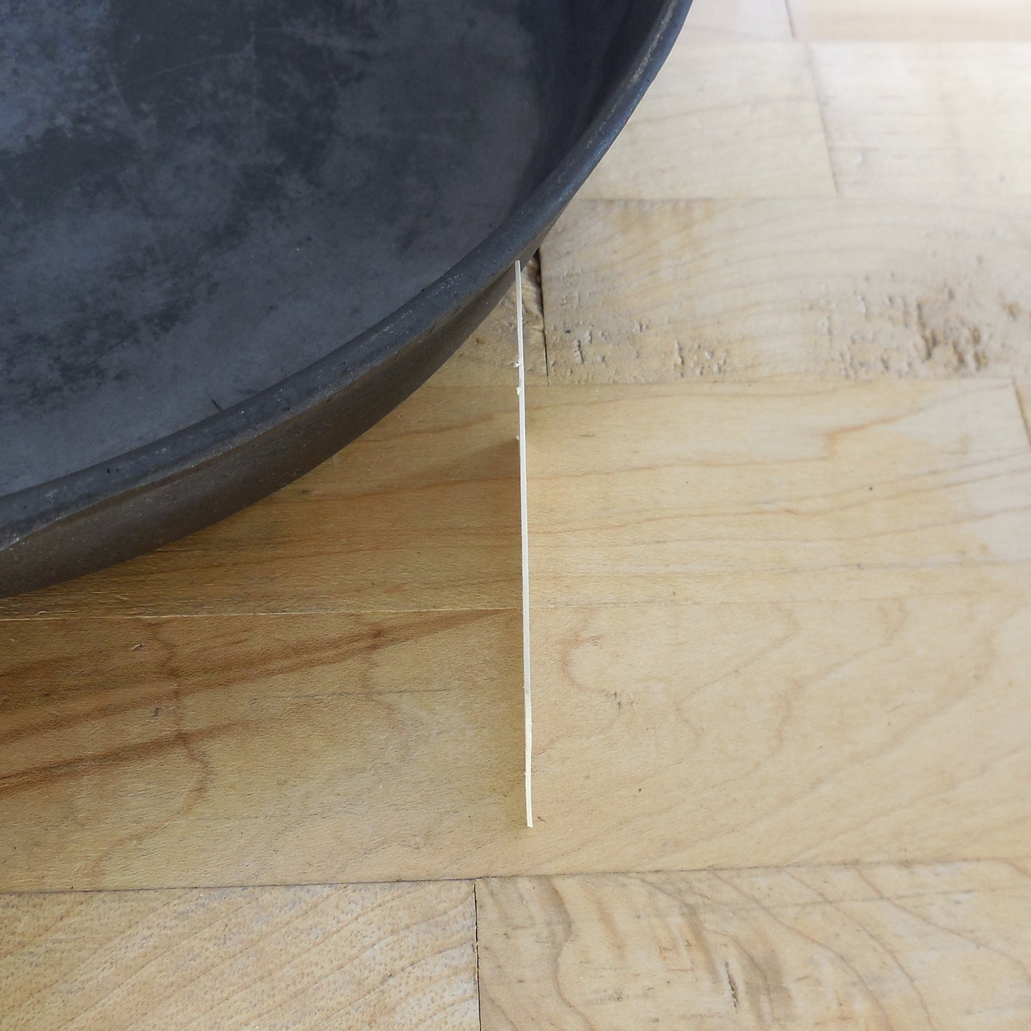 Lodge USA #8 Cast Iron Skillet 3 Notch Heat Ring Not Restored Wobble