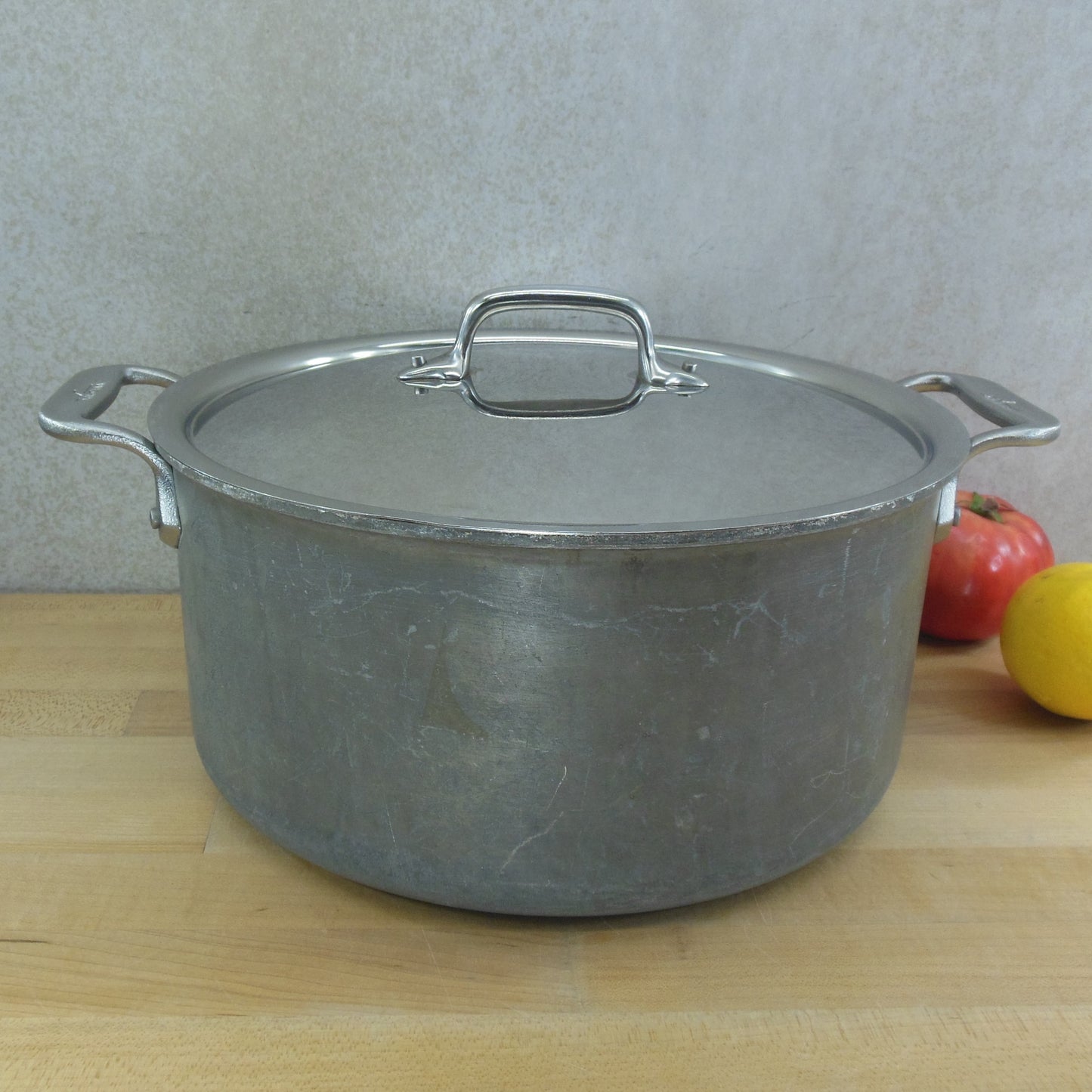 All-Clad Ltd USA 8 Quart Stock Soup Pot Stainless Steel - Discounted