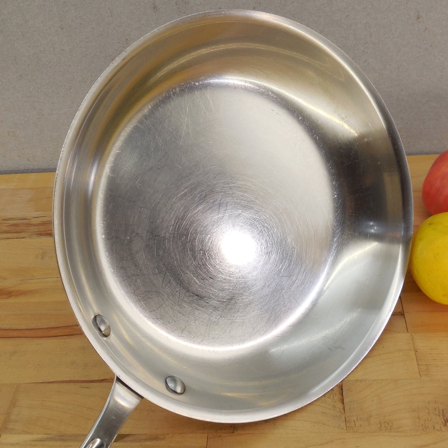 All-Clad USA Stainless Tri-Ply 10.5" Fry Pan Skillet Used