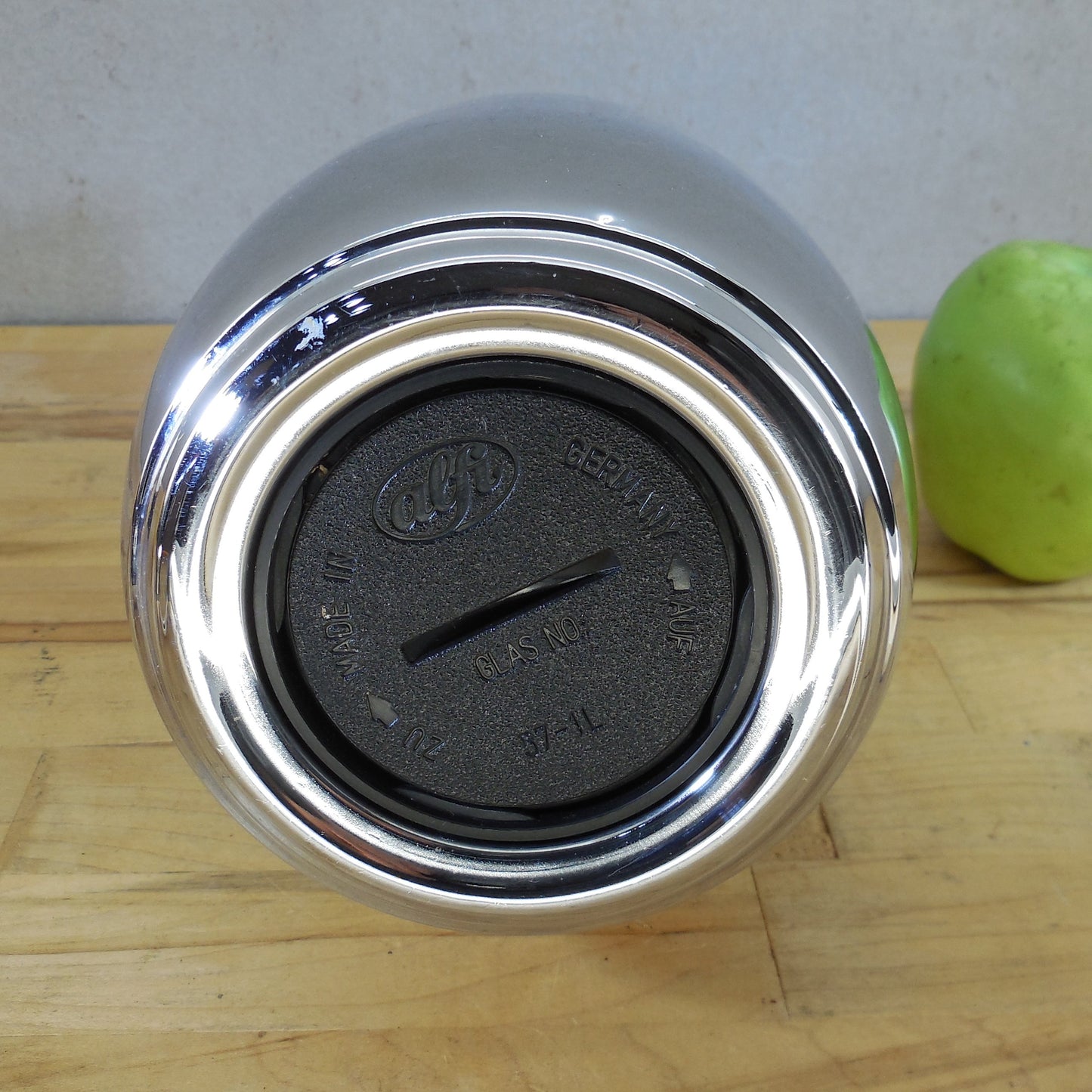 Alfi Germany Chrome Vacuum Thermal Insulated Coffee Carafe Bottom