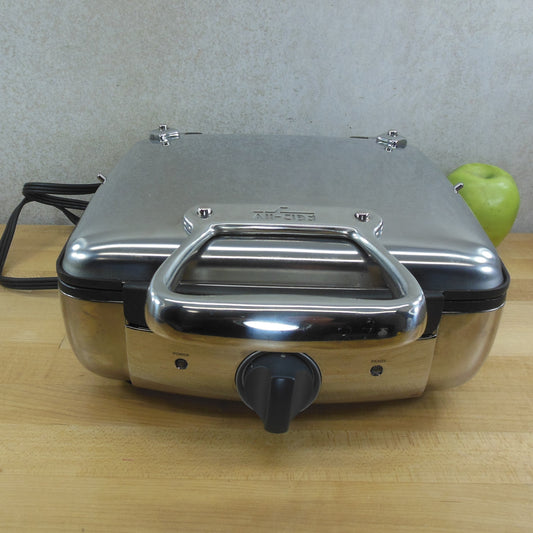 All-Clad Stainless Non-Stick 6066 Series Waffler Waffle Maker