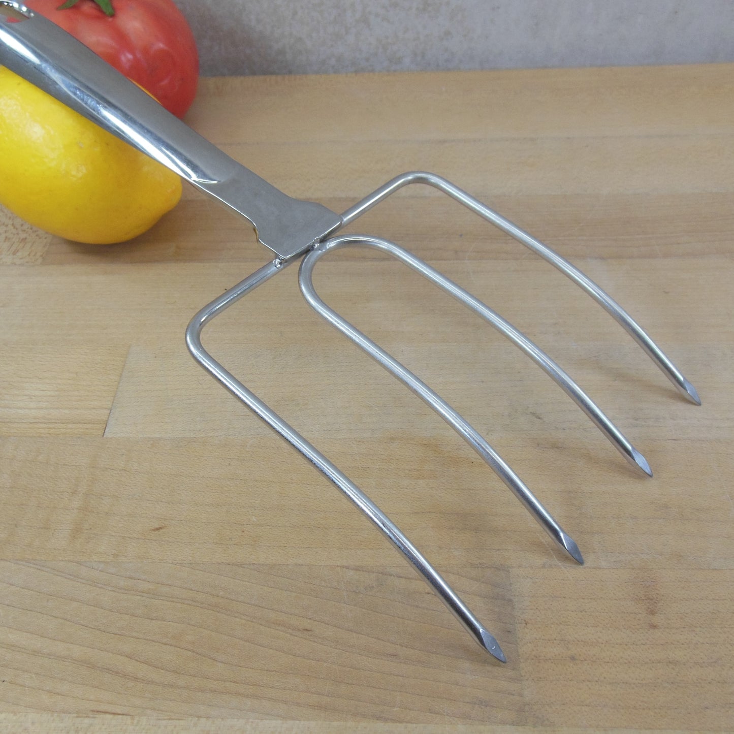 All-Clad Stainless Turkey Roast Ham Lifting Forks - Single used