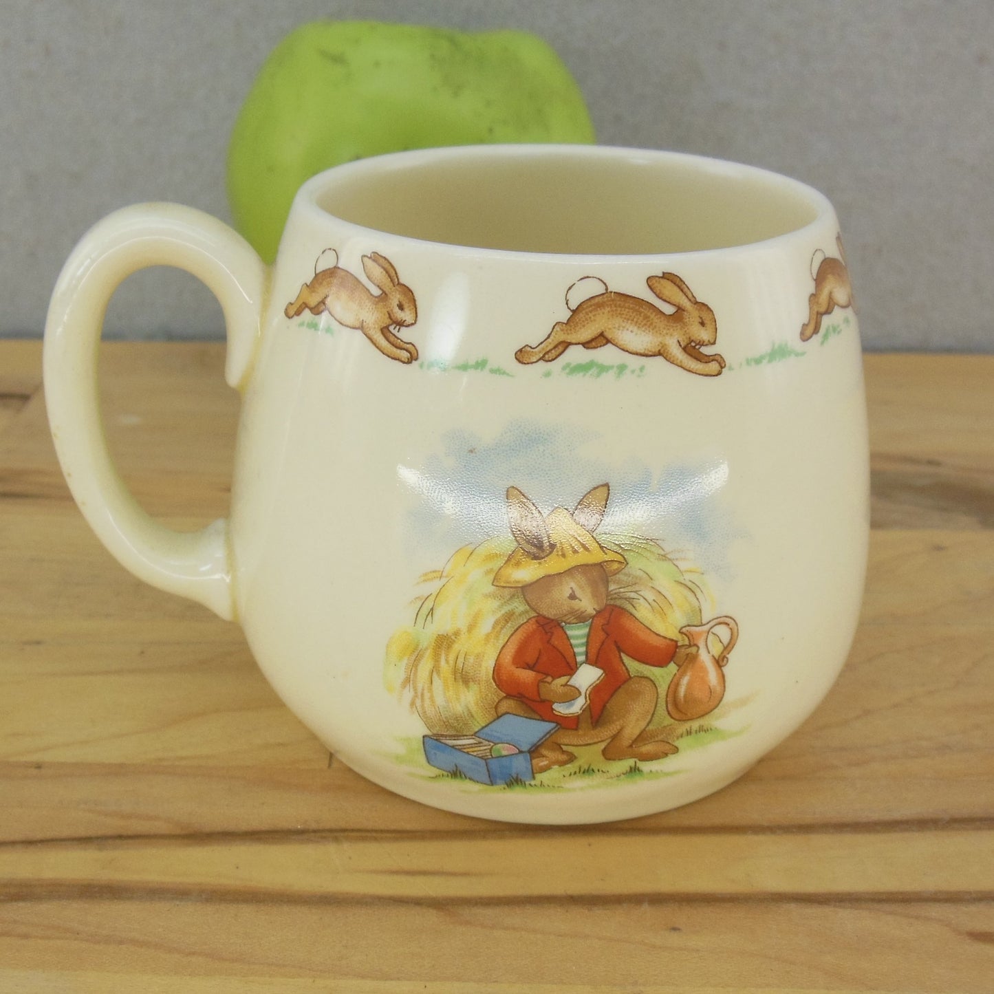 Royal Doulton Bunnykins 1954-1958 School Bowl & Haystack Cup
