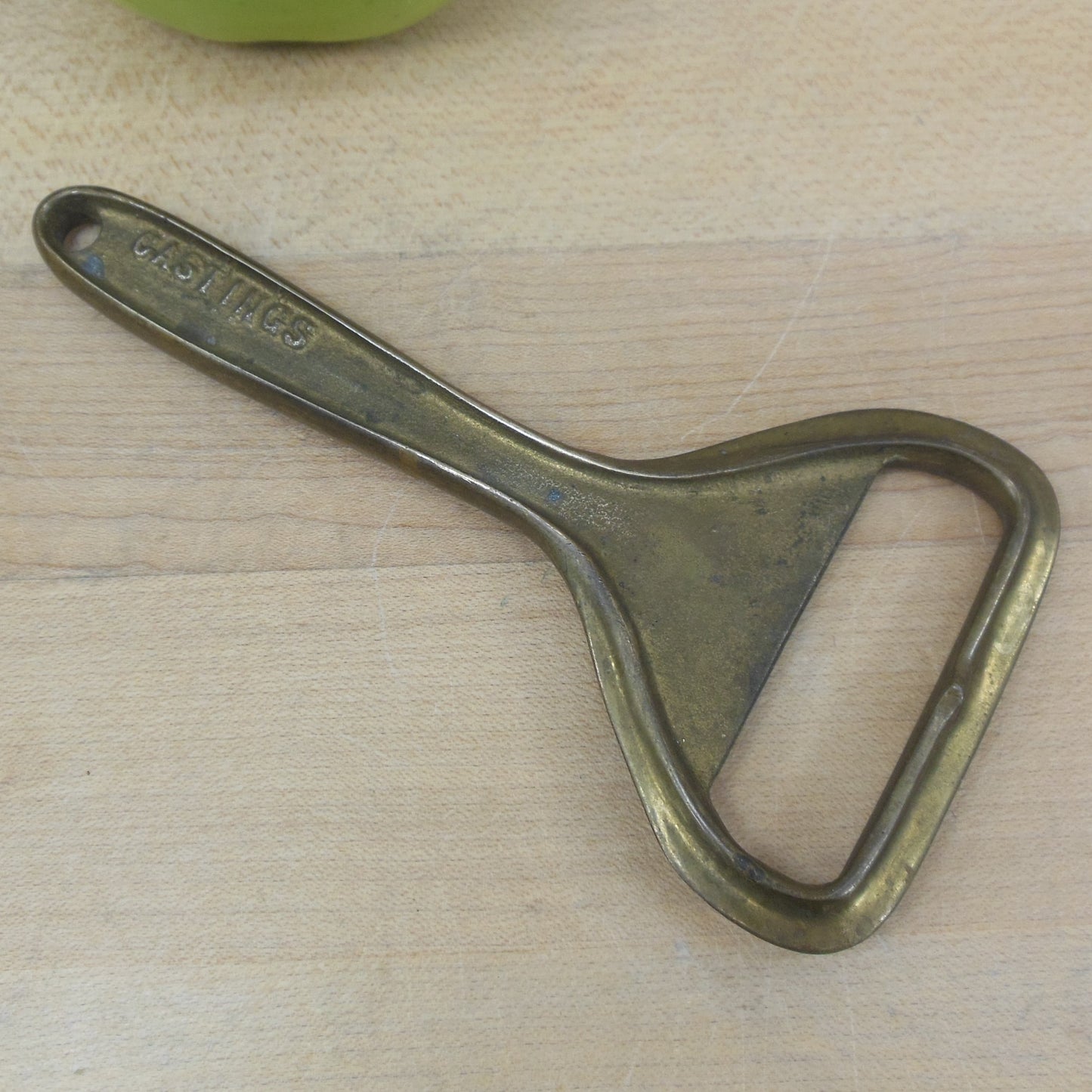 Rare W.W. Pettis Co. Casting Cincinnati OH Brass Bottle Opener used