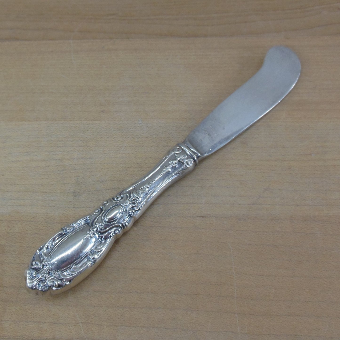 Towle King Richard Sterling Silver Flatware - Butter Spreader vintage