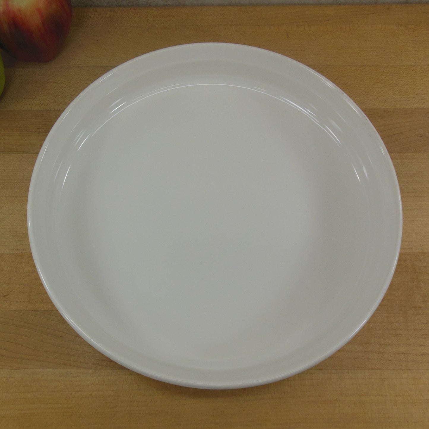 Corning Ware USA F-3-B French White 10" Quiche Pie Pan Baking Dish Vintage