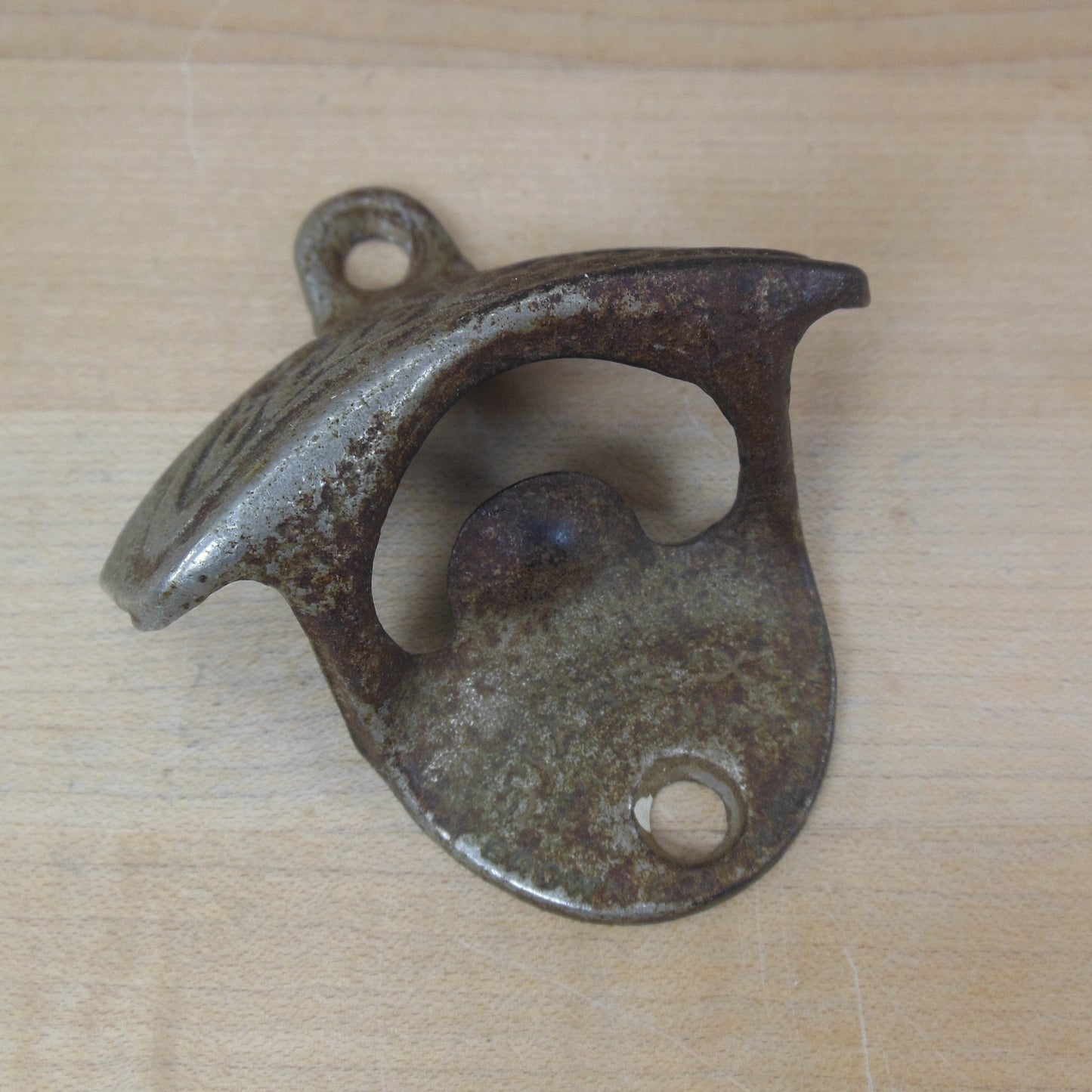 Coca-Cola Starr X #28 Bottle Opener Wall Mount Brown Co. USA Vintage