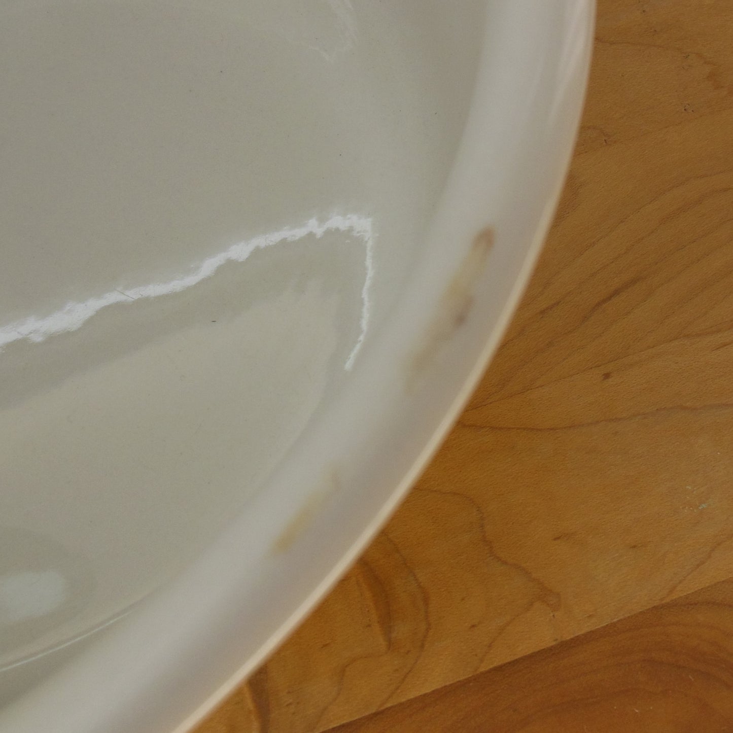 Copco Michael Lax 2 Quart Souffle Ramekin Baker Dish Yellow Used