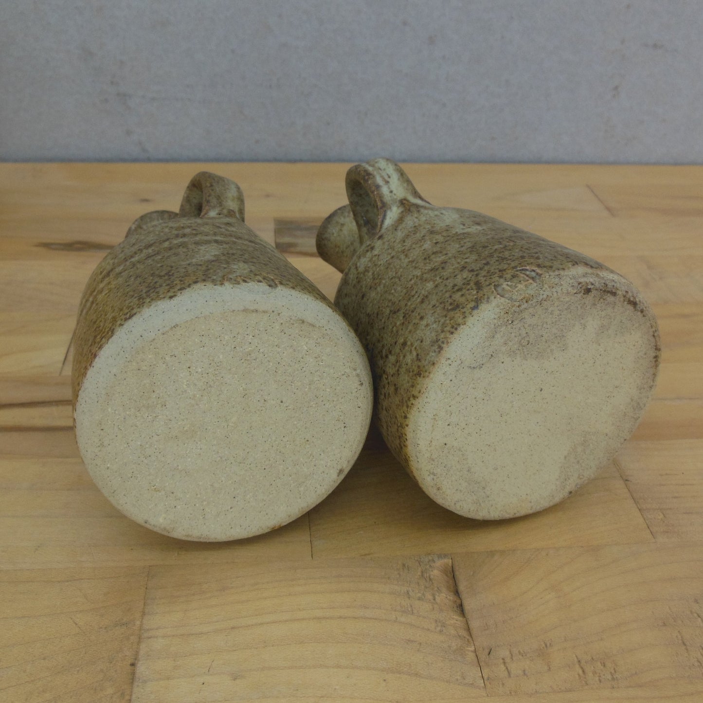 Martin Homer Studio Pottery Oil Vinegar Cruet Pair Used