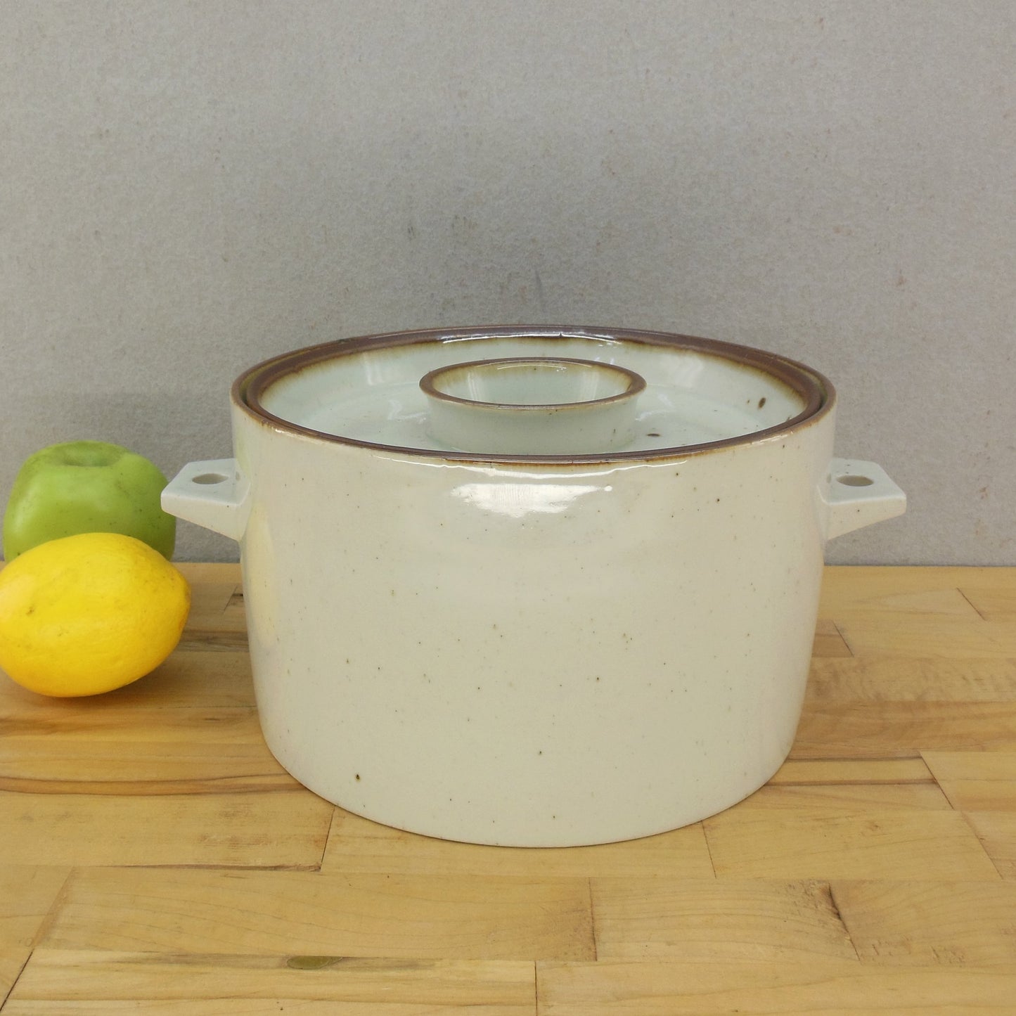 Dansk Denmark Brown Mist 3 Qt. Covered Casserole 8.5" Niels Refsgaard