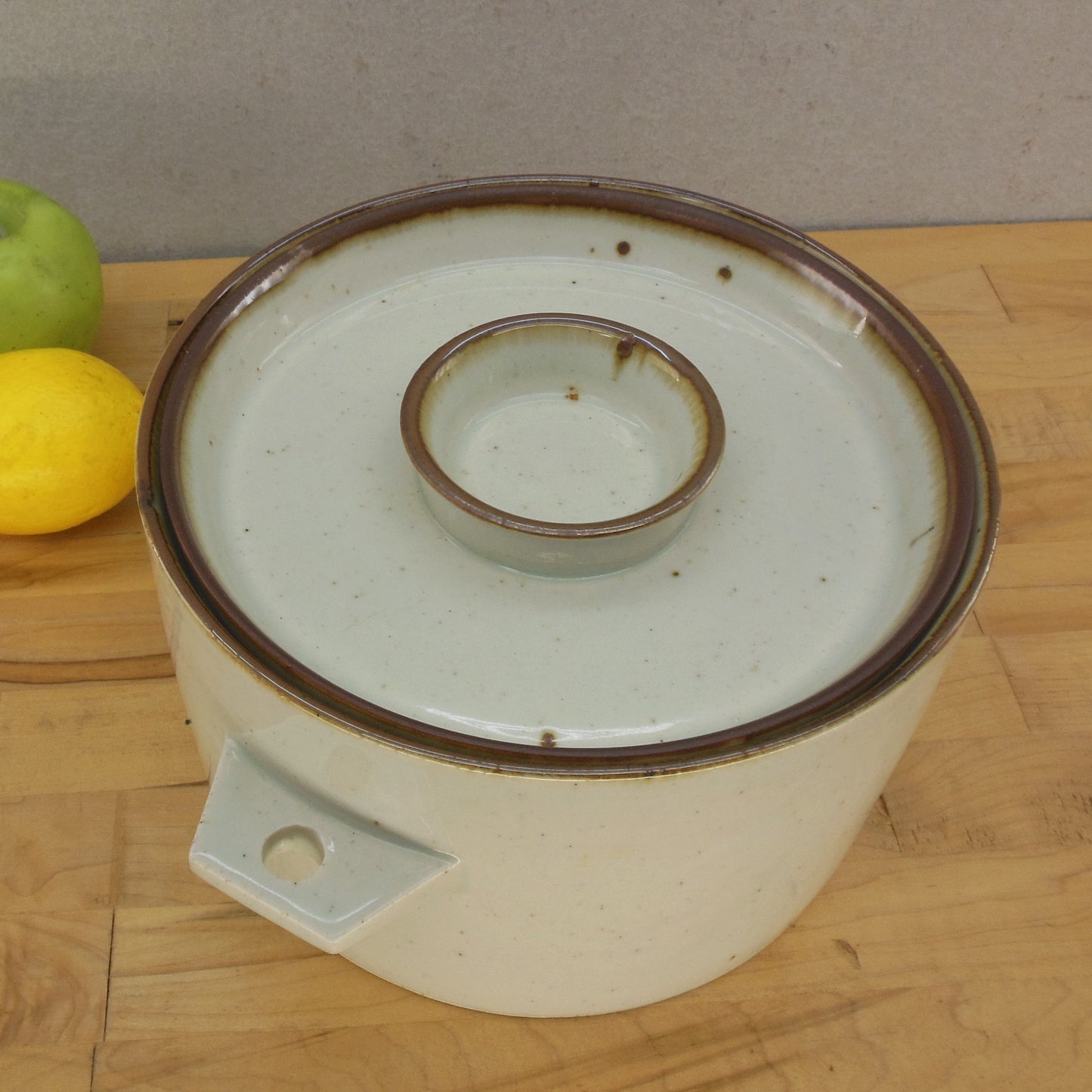Dansk Denmark Brown Mist 3 Qt. Covered Casserole 8.5" Niels Refsgaard Vintage