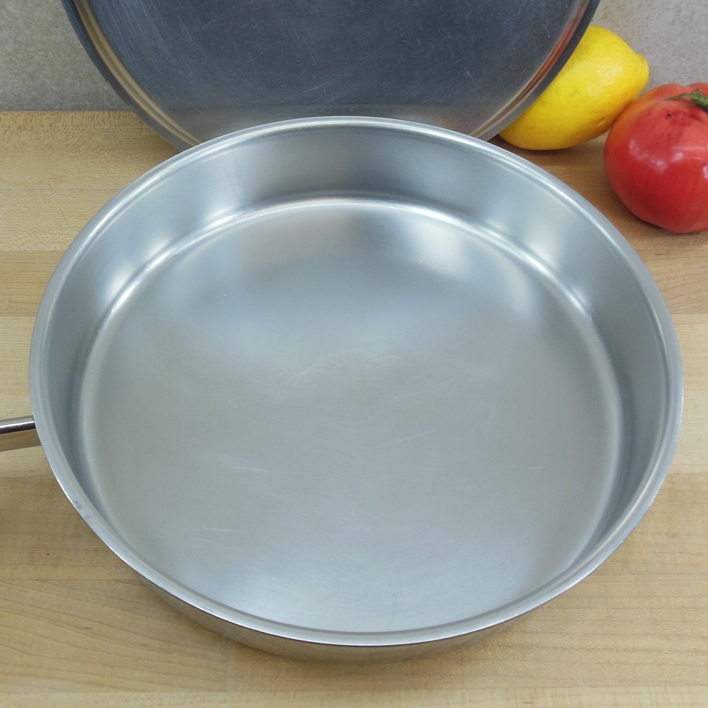 Revere Ware Designers' Group 10" Skillet Stainless Copper Core 6000 Used