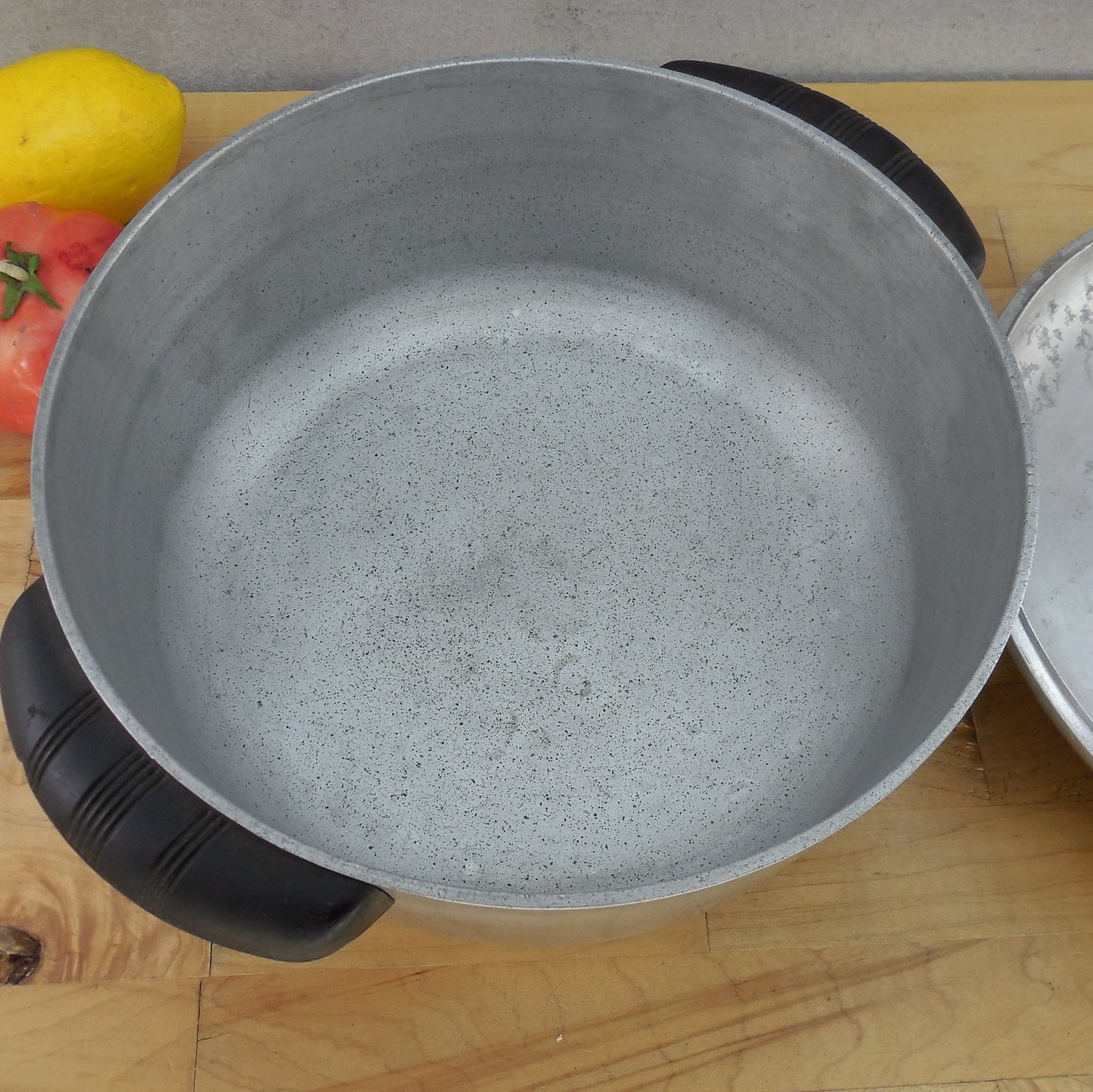 Sears Best Maid of Honor Cast Aluminum 4 Quart Soup Stock Pot & Lid Interior