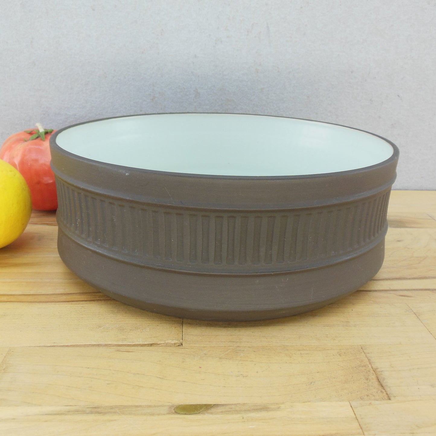 Dansk Denmark JHQ Brown Flamestone Beehive Casserole Part- Bowl