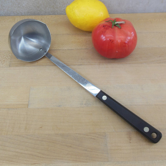 Ekco USA Stainless Kitchen Deep Ladle - Black Handle #1945