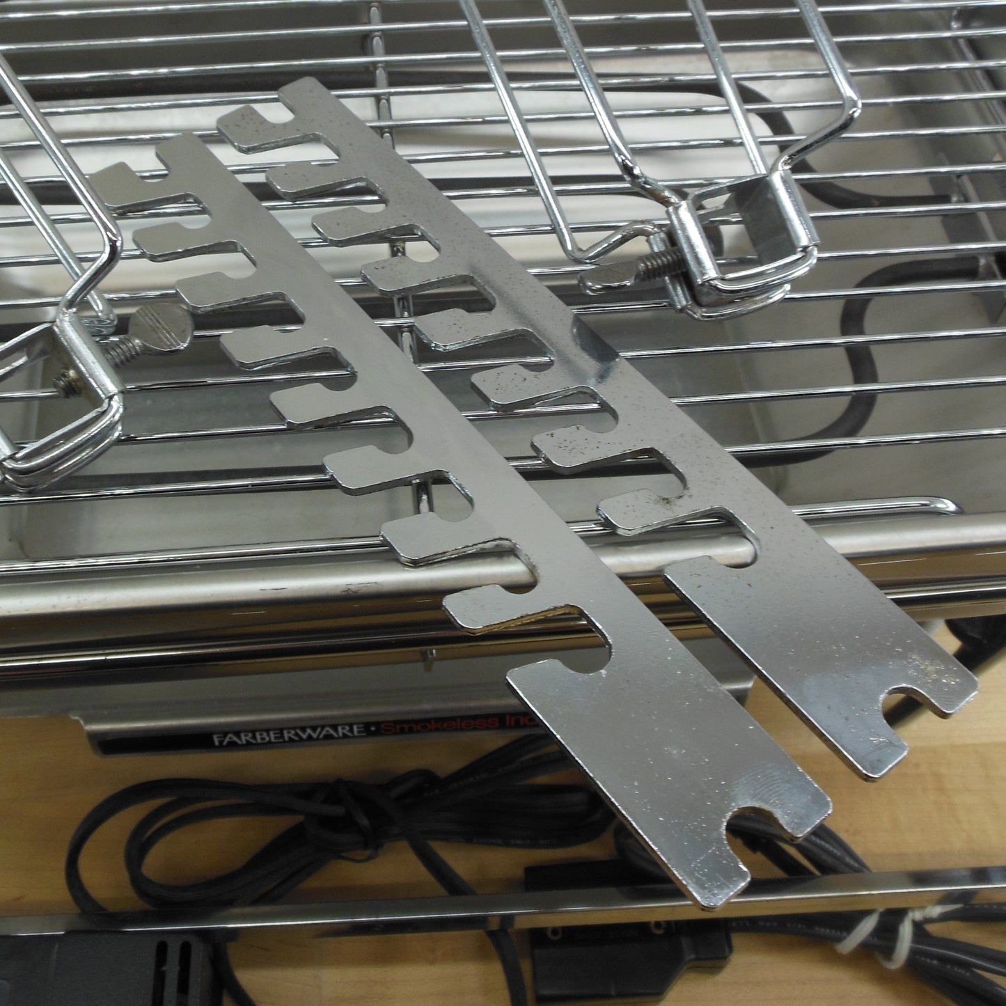Farberware 455N Open Hearth Electric Rotisserie Grill Broiler Complete USA