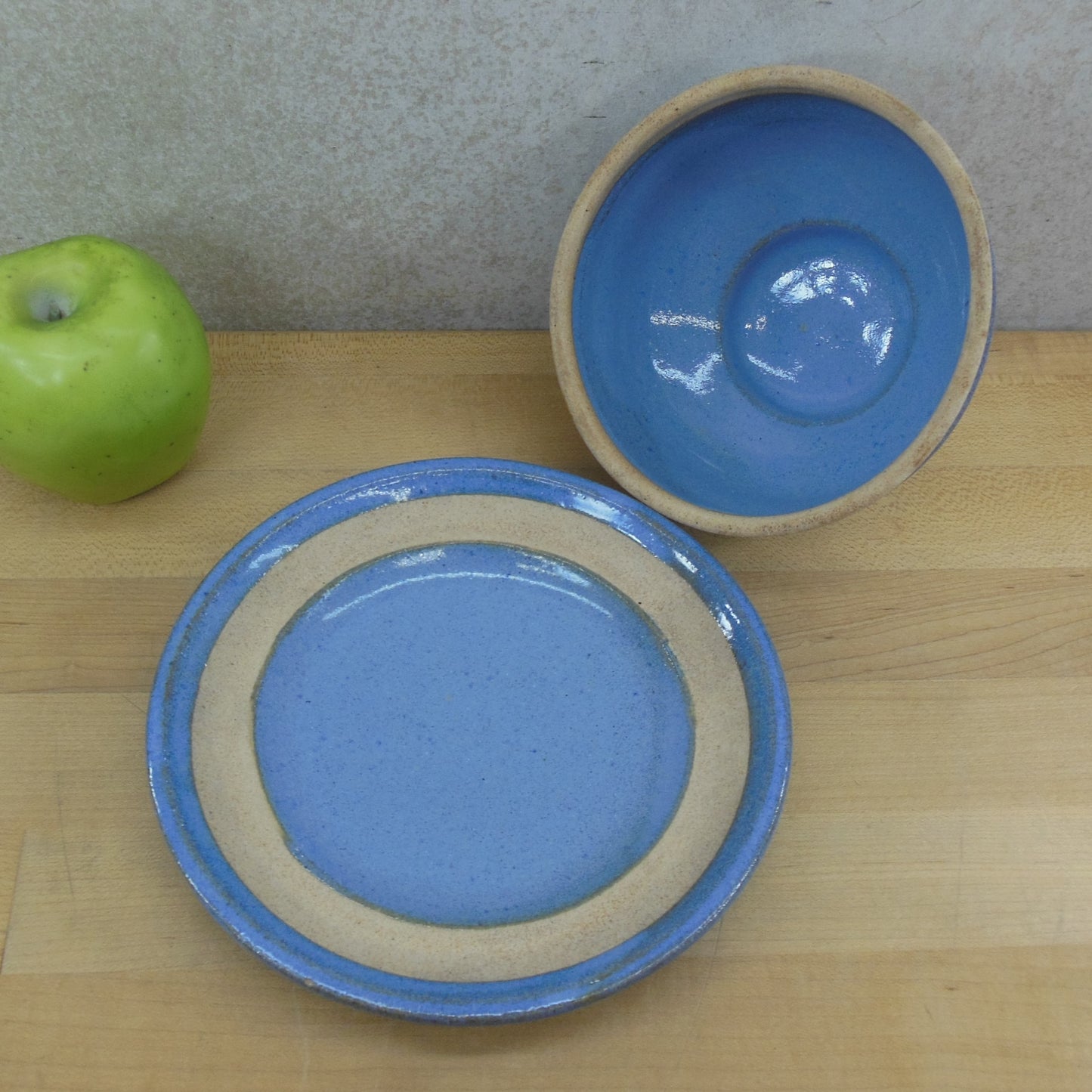 Frank Massarella Ojai Ca Covered Pottery Butter Cheese Dish Vintage