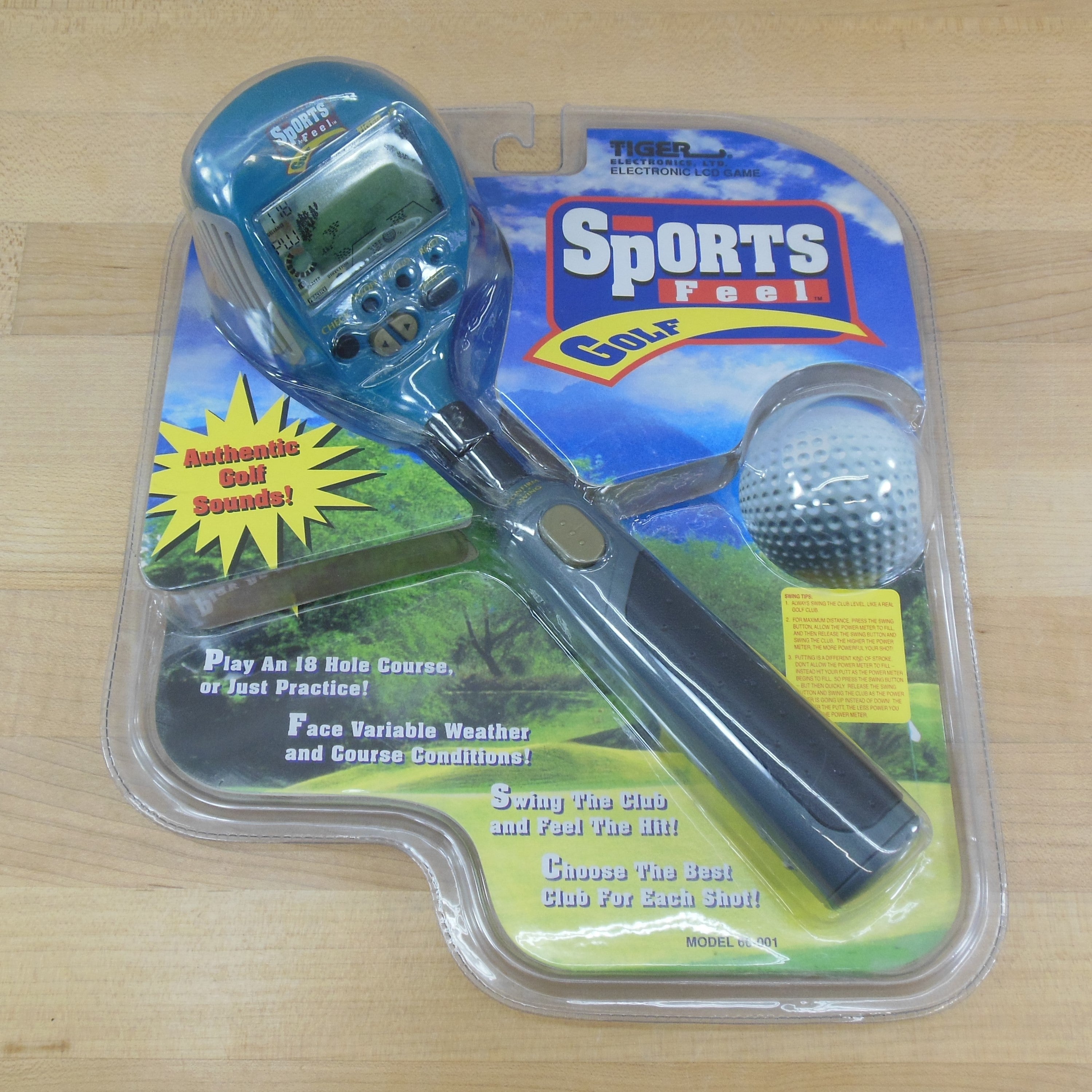 Tiger Electronics 1998 Sports Feel Game Sealed Package New – Olde