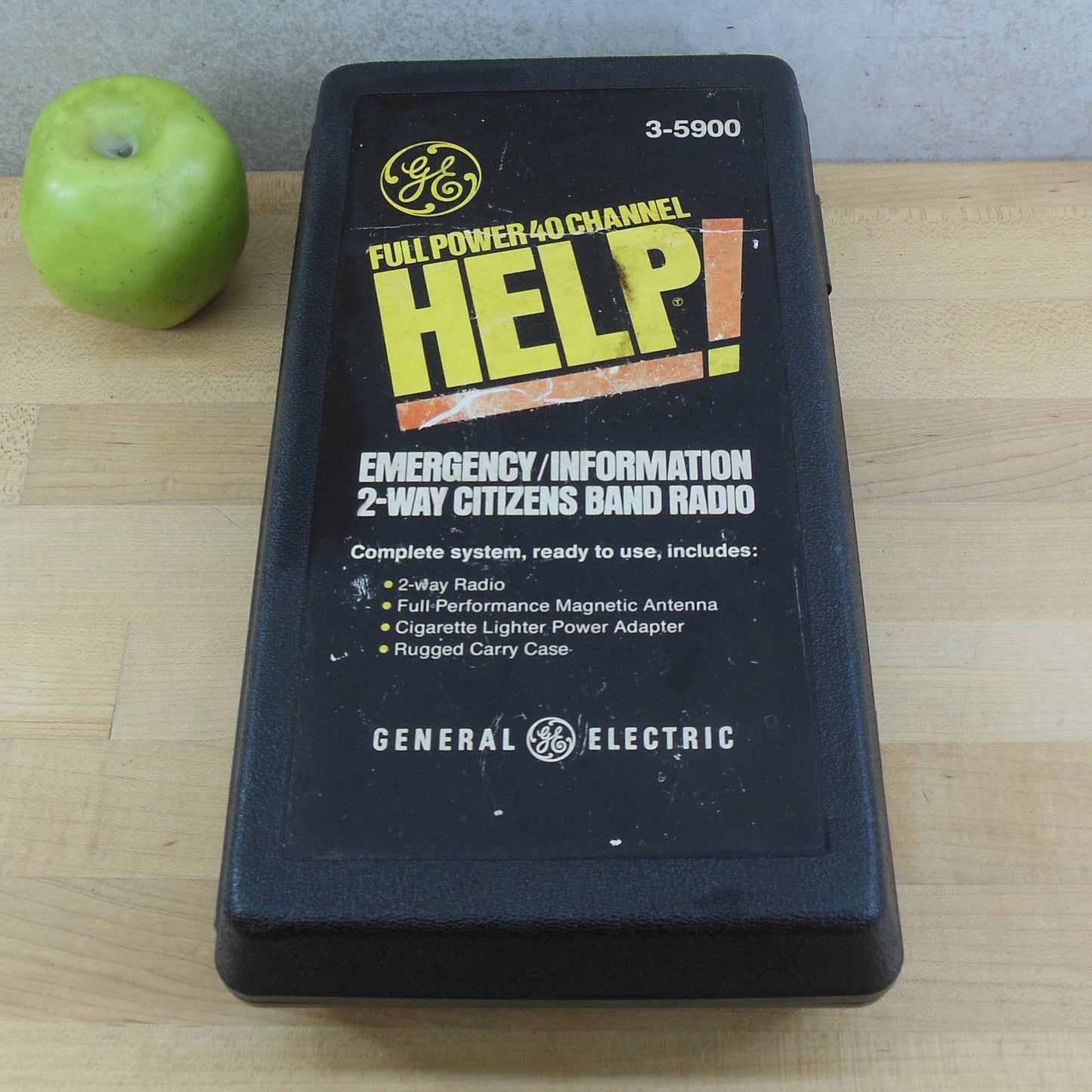 GE General Electric 3-5900 40 Channel 2-Way Emergency Radio HELP!