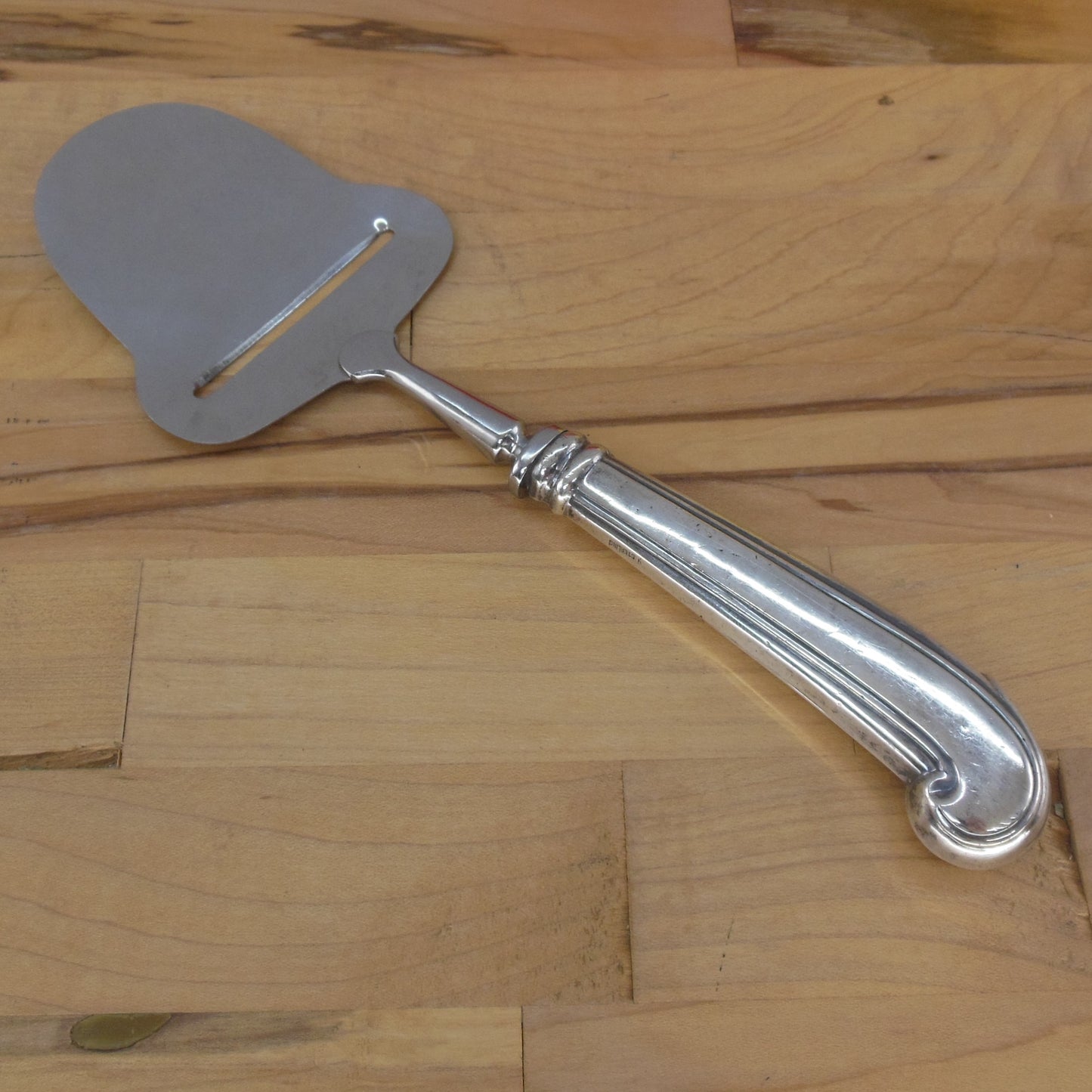 Unbranded Holland Sterling Silver Handle Cheese Slicer Plane