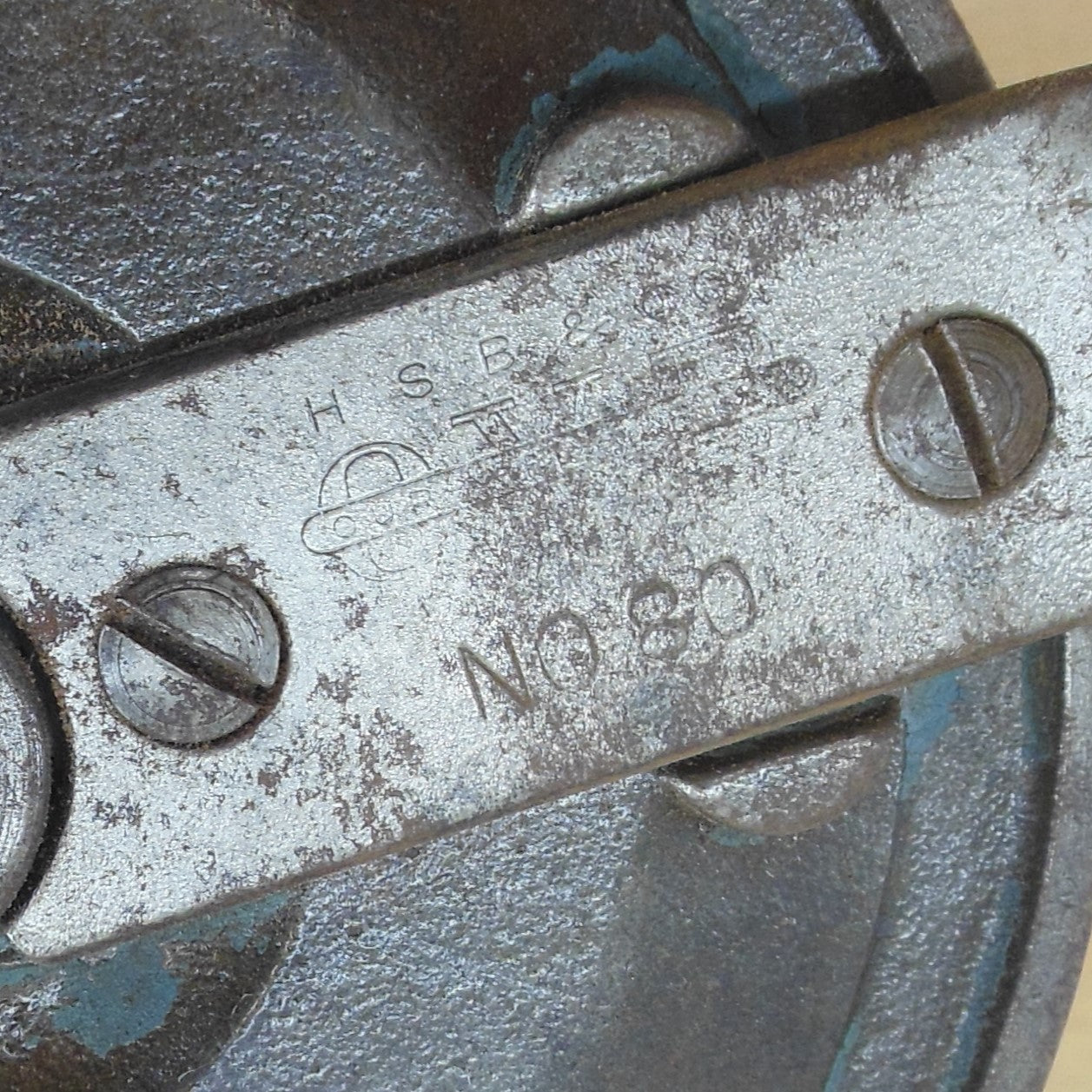 Antique OVB Hibbard Spencer Bartlett & Co. No. 80 Hand Crank Breast Drill Our Very Best