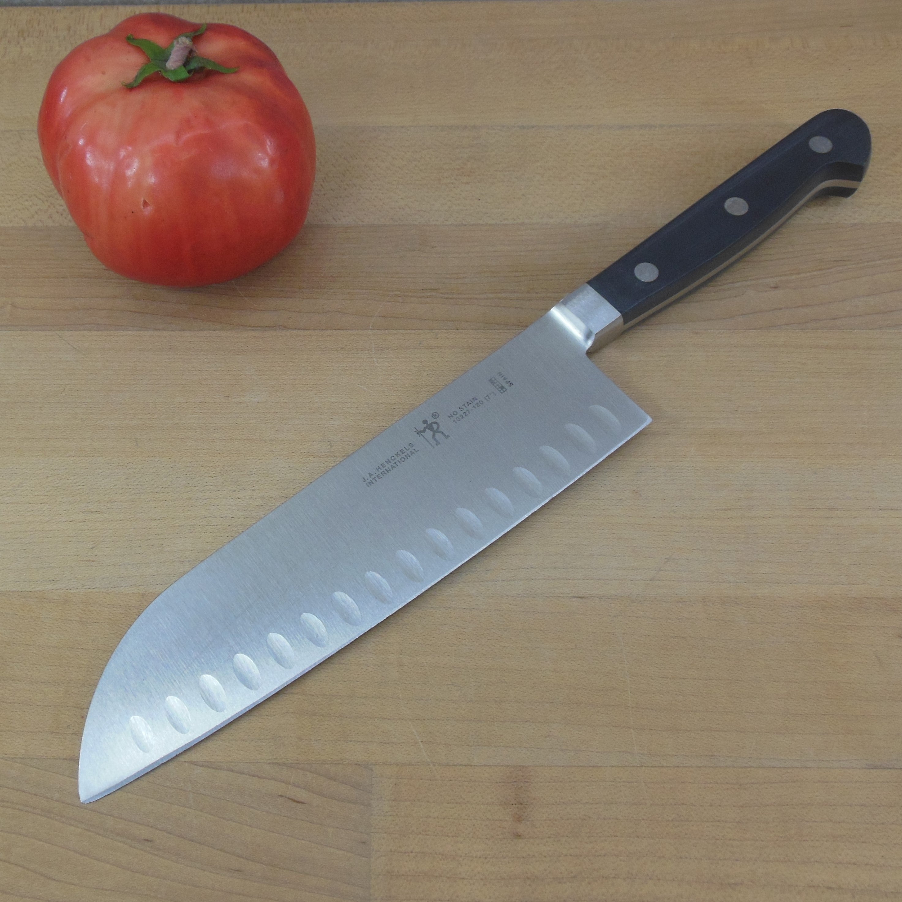 Henckels International Classic 5-Inch Hollow Edge Santoku Knife