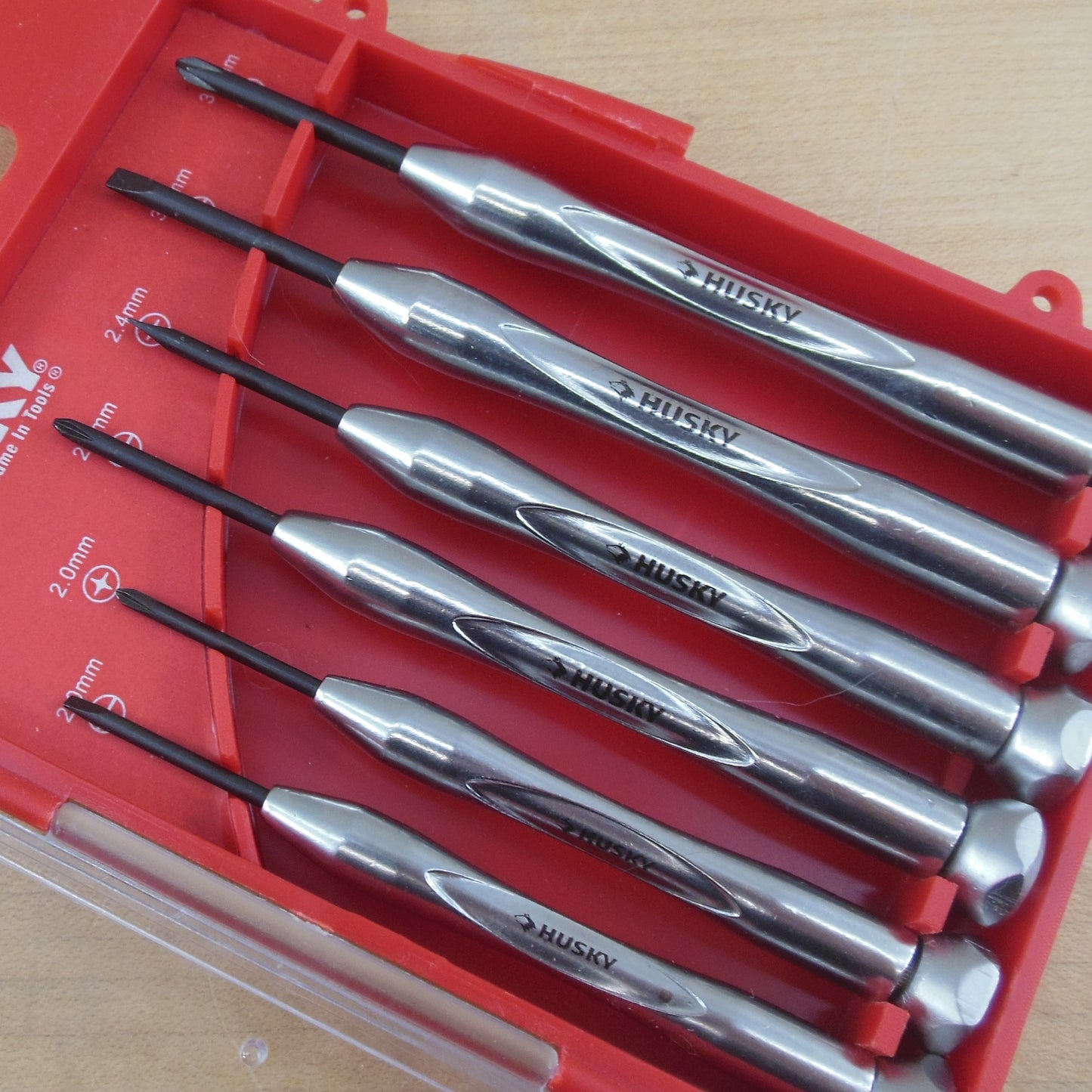 Husky 6 Piece Precision Screwdriver Set 127-759 used