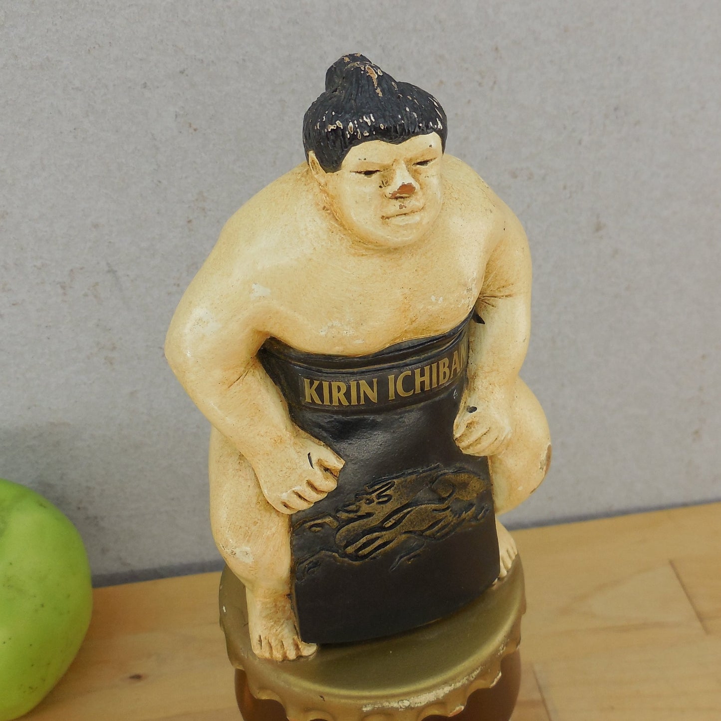 Kirin Ichiban Special Premium Reserve Sumo Wrestler Draft Beer Tap Handle 10.25"