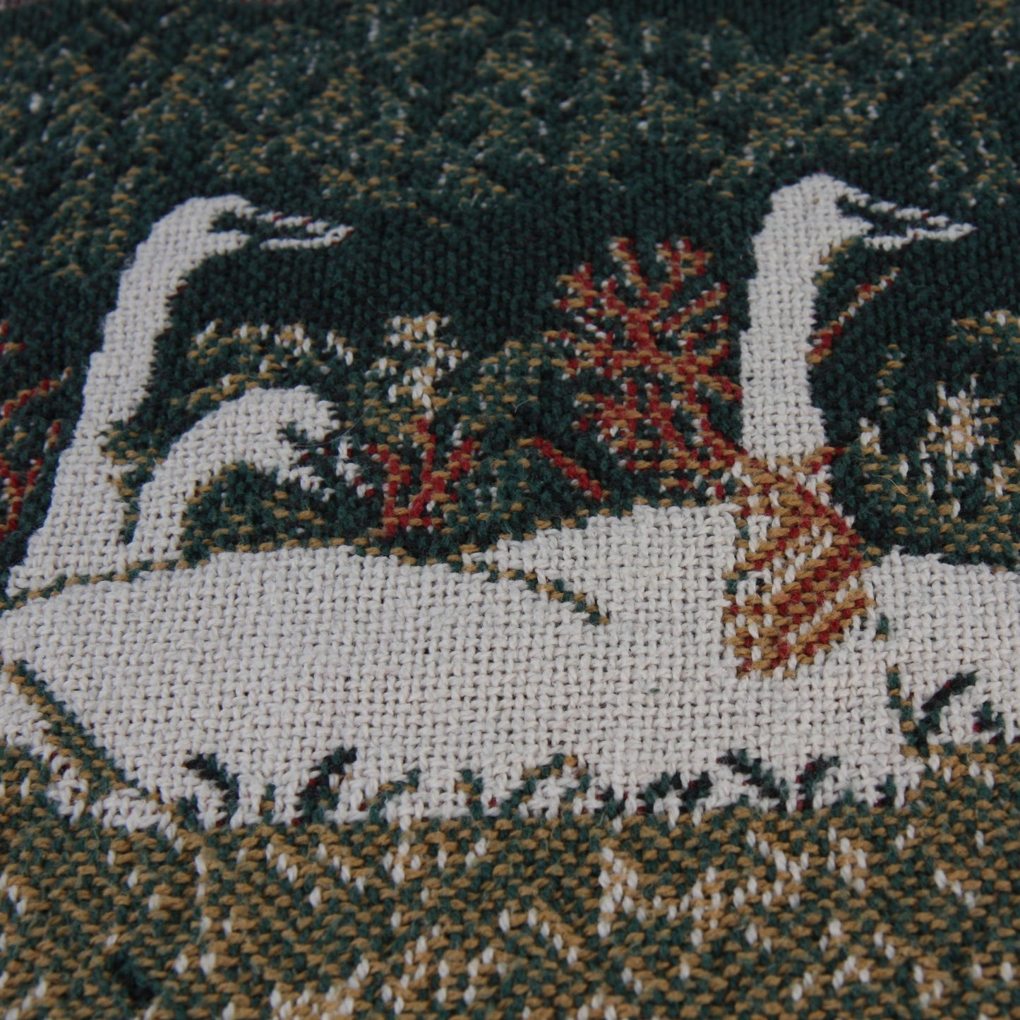 Bob Timerlake Design Cotton Throws Geese & Floral 48 X 68