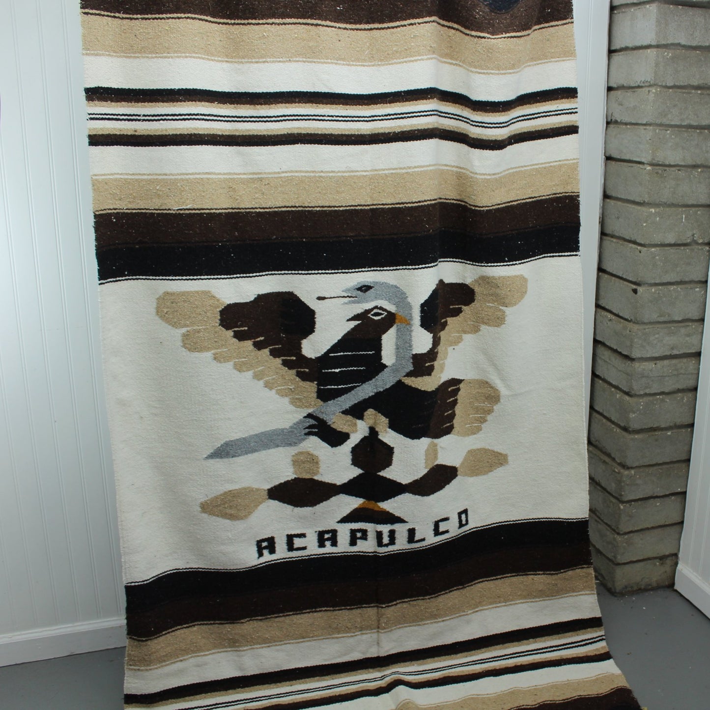 Souvenir Acapulco Cotton Rug Bed Cover 47" X 82"