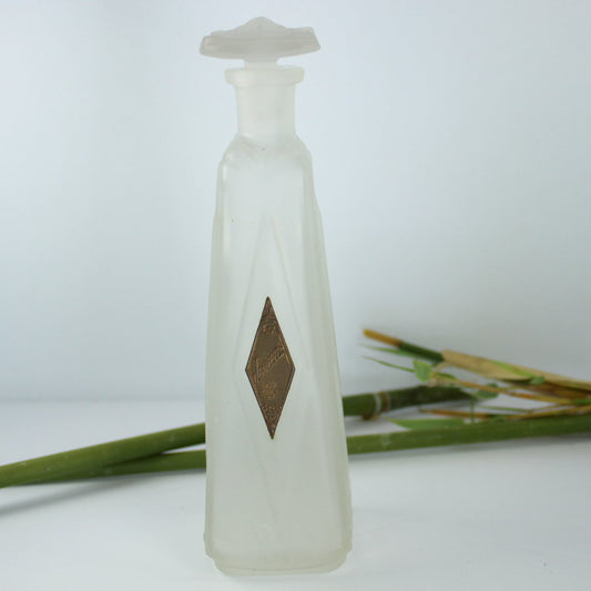 Truly Rare Jennette Antique Scent Perfume Bottle Jennings Co Bottle patent 1916 Wm Orem