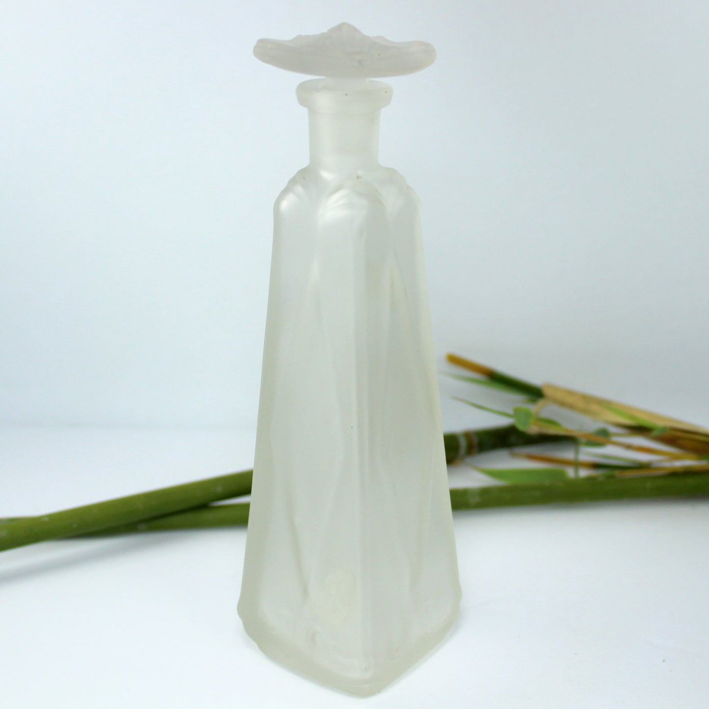 Truly Rare Jennette Antique Scent Perfume Bottle Jennings Co Bottle patent 1916 Wm Orem