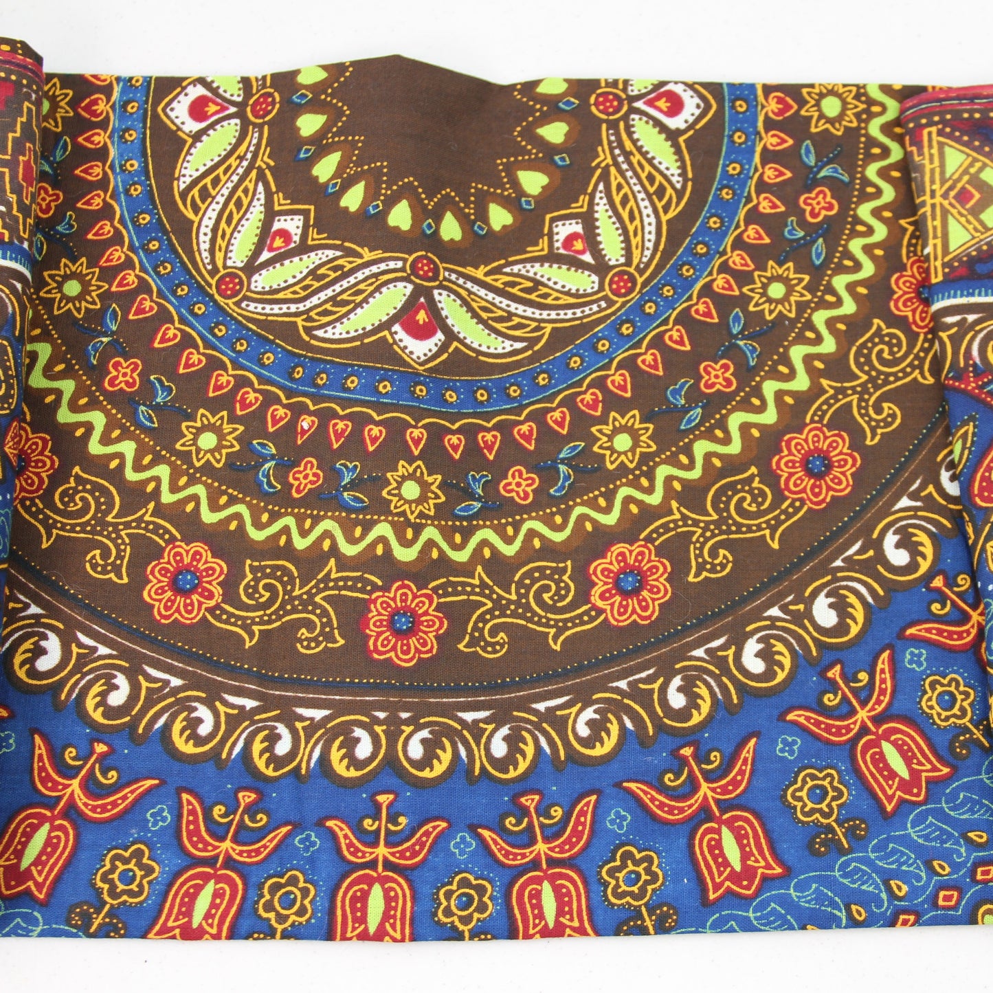 Vintage Nigerian African Cotton Fabric 2