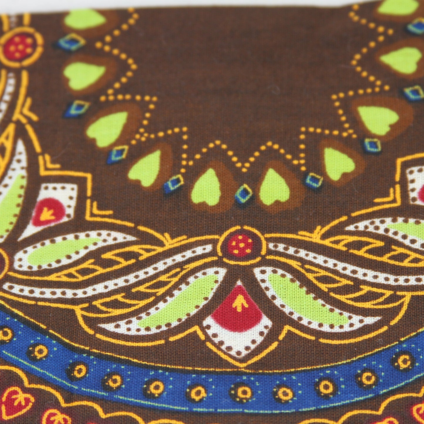 Vintage Nigerian African Cotton Fabric 4