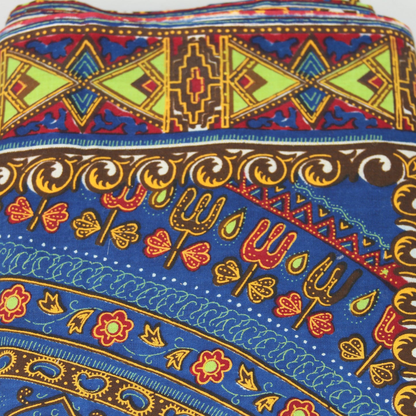Vintage Nigerian African Cotton Fabric 1