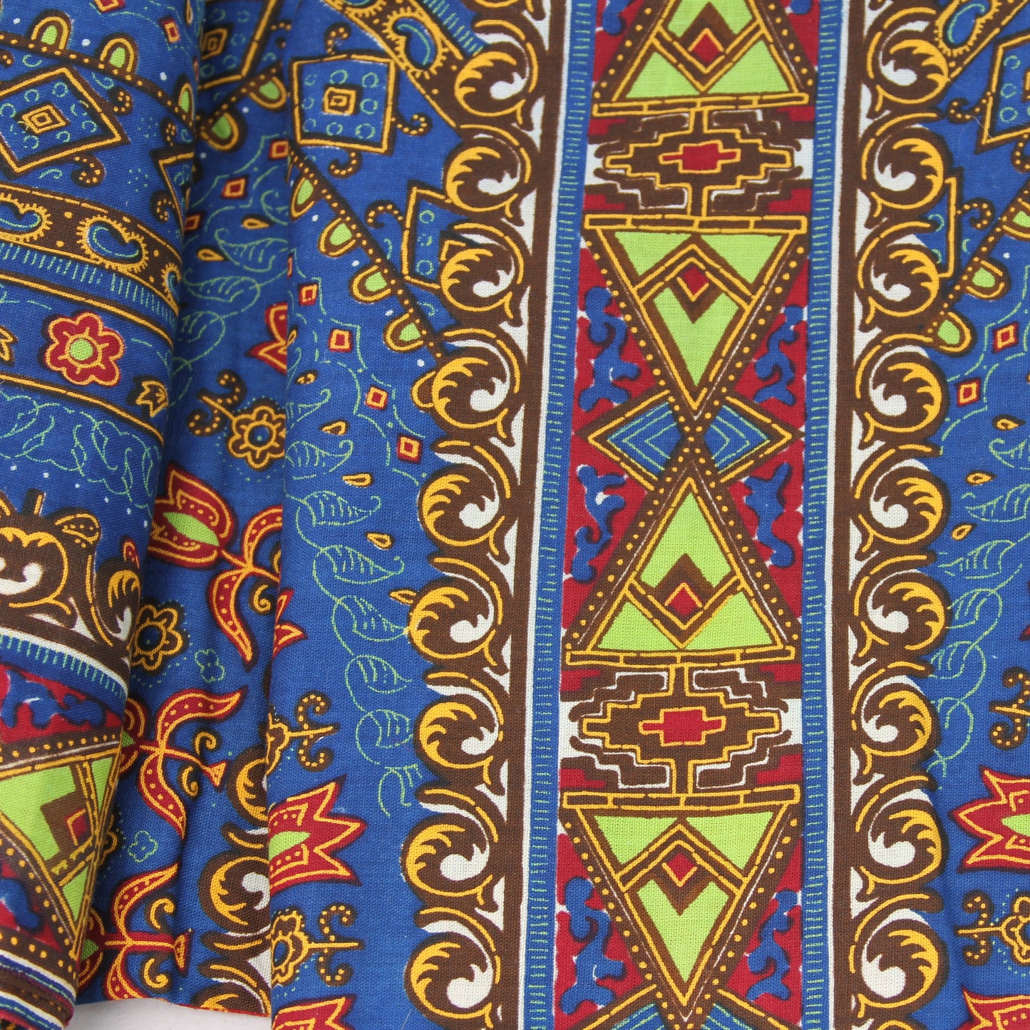 Vintage Nigerian African Cotton Fabric 4