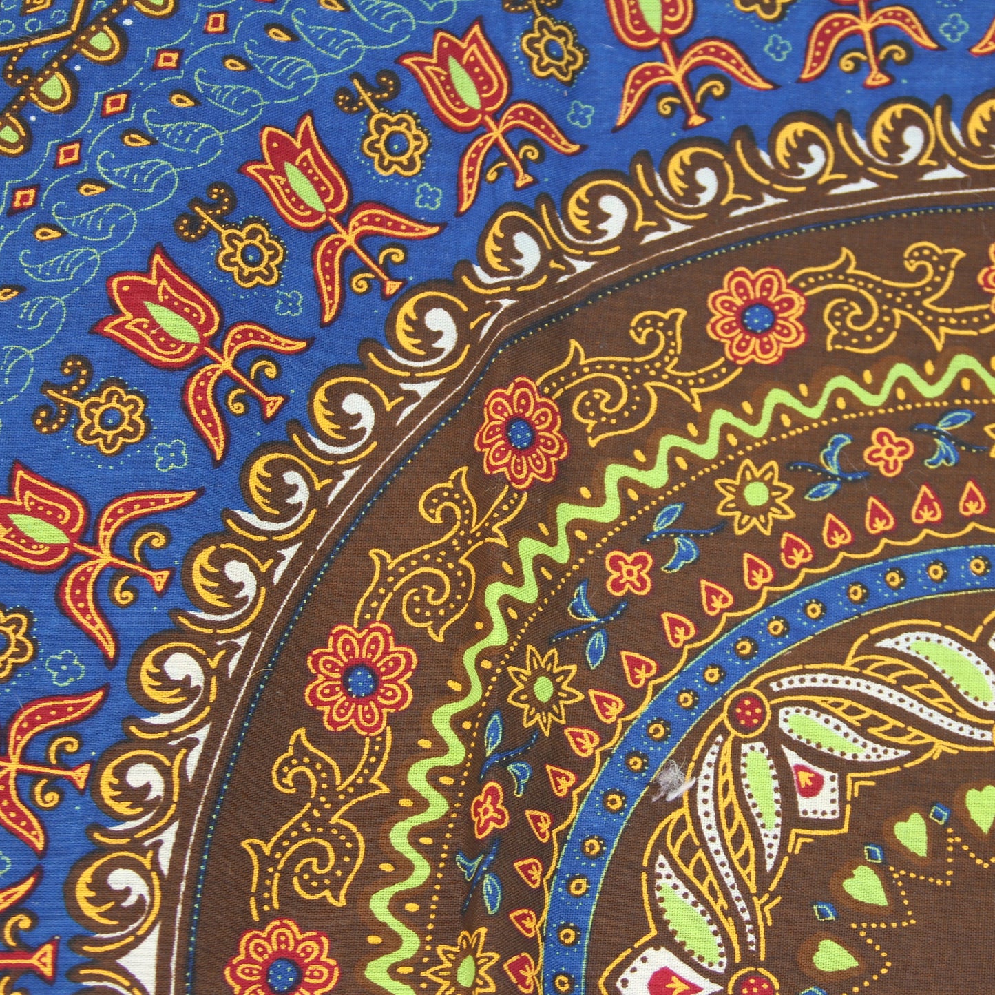Vintage Nigerian African Cotton Fabric 5