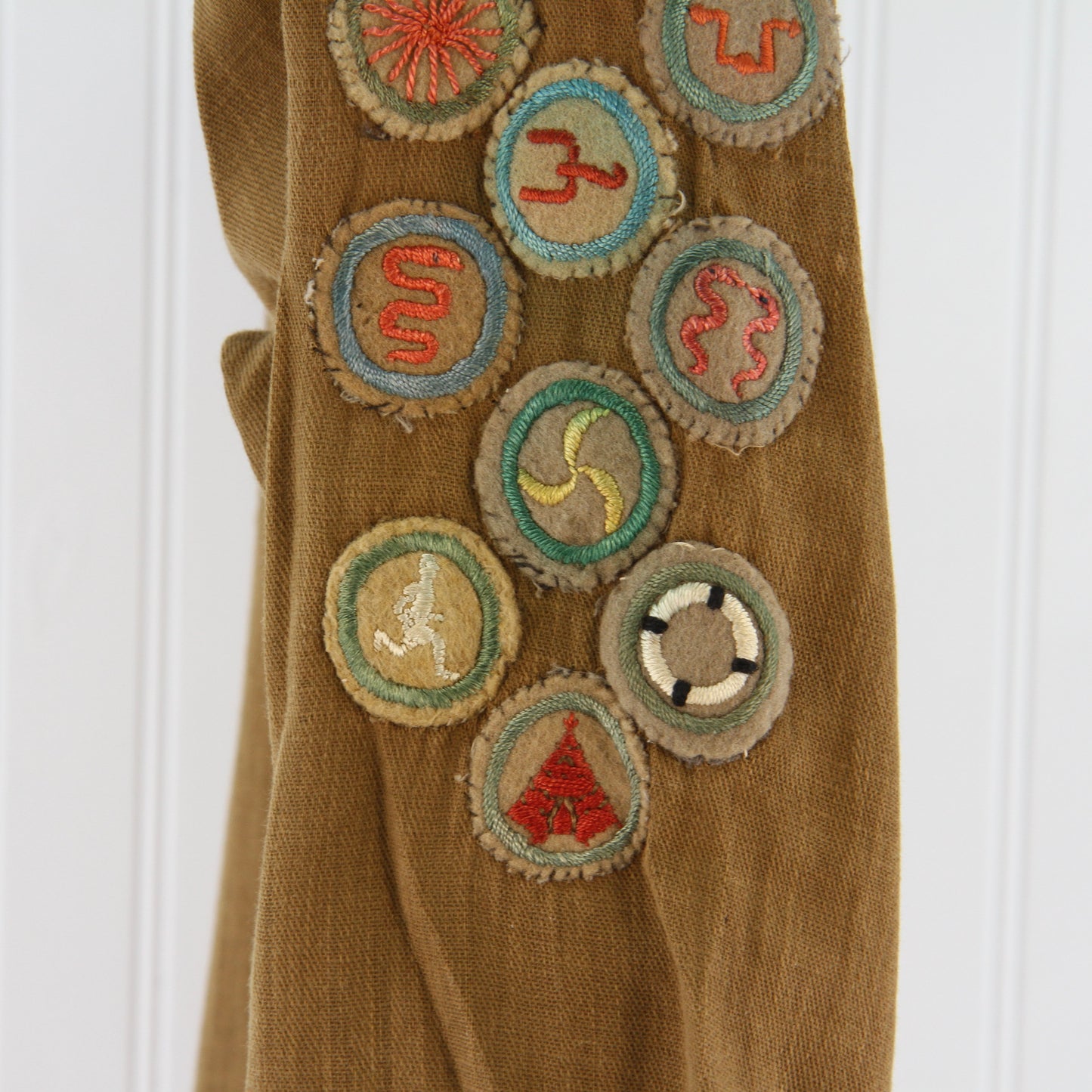 Antique Miller Official Boy Scout of Canada Shirt13