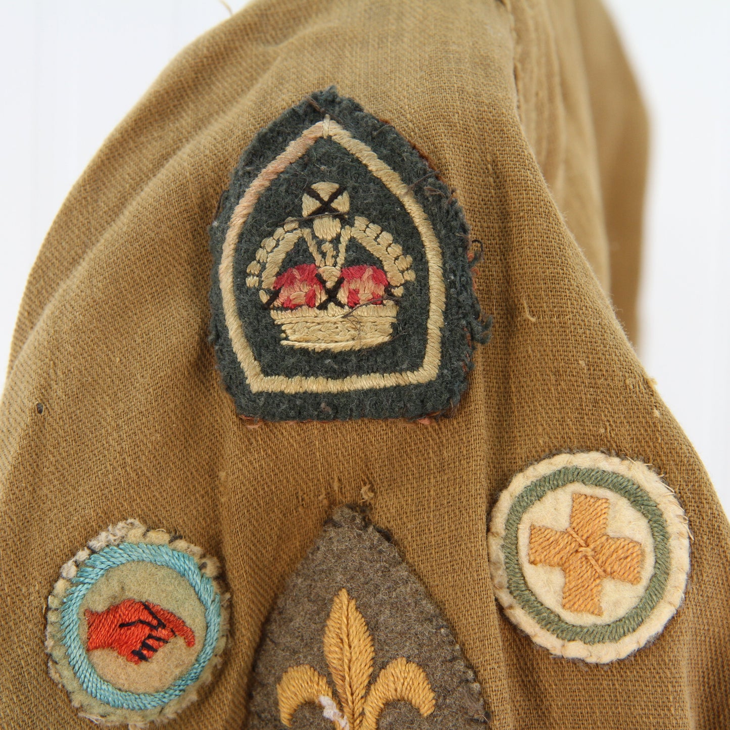 Antique Miller Official Boy Scout of Canada Shirt15