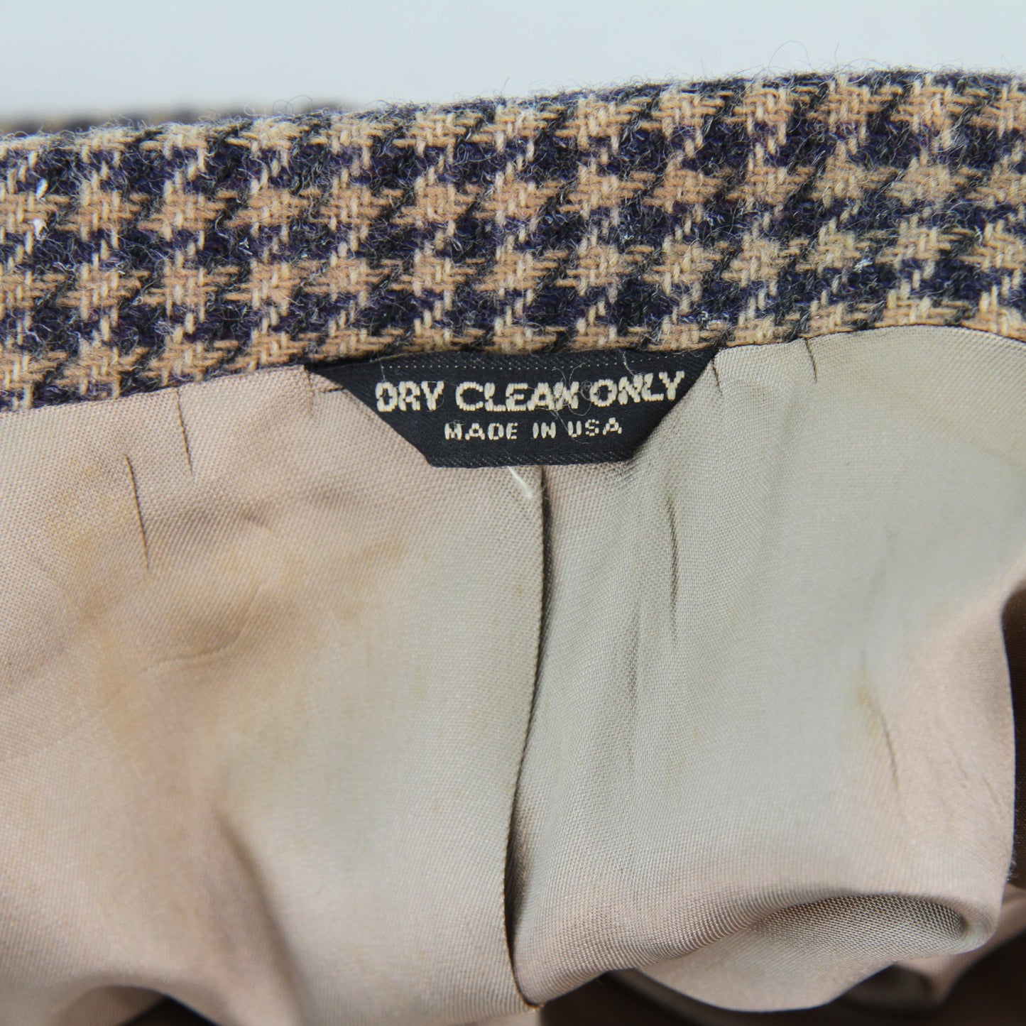 Bill Blass Houndstooth Sports Coat Jacket 42 Long 10
