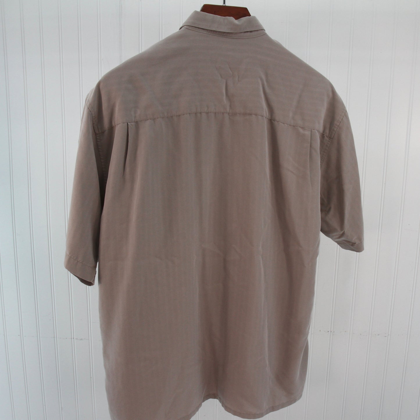 Bamboo Cay Mens Hawaiian Cuban Embroidered Shirt back