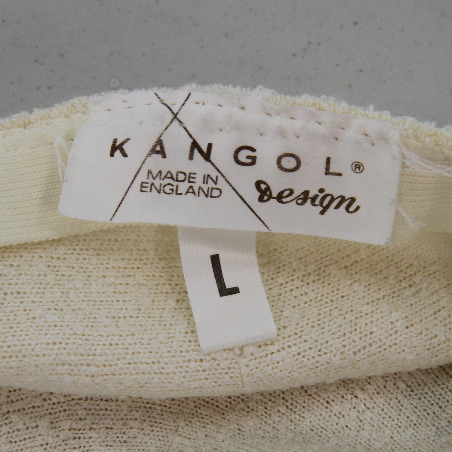 Pair Kangol Driving Caps Tan & White 16