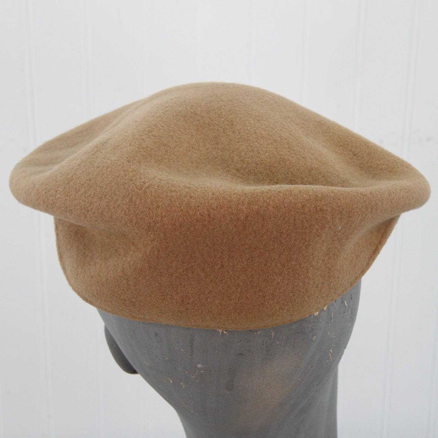 Pair Kangol Driving Caps Tan & White 5